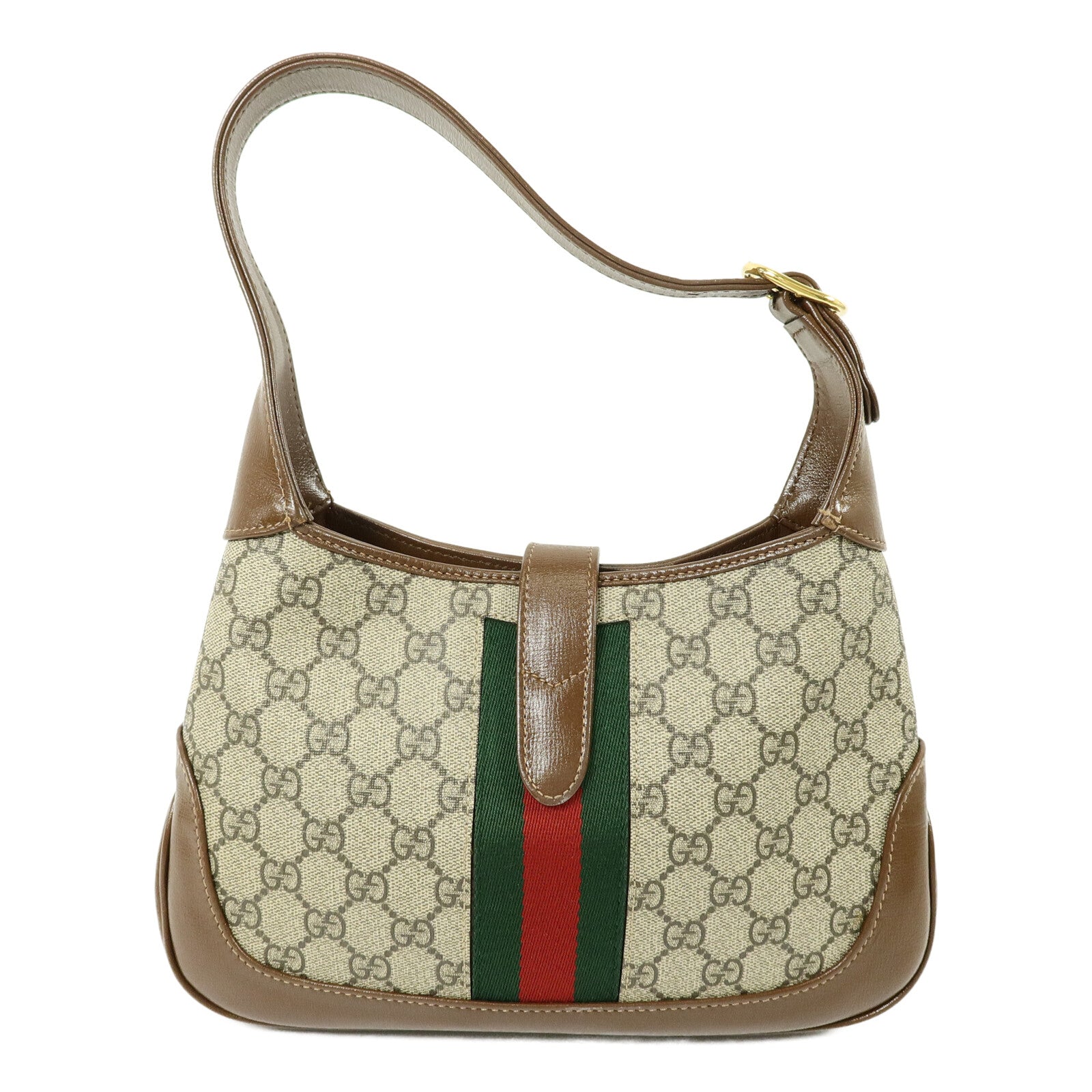 GUCCI 塗層帆布Jackie 1961 Small手挽肩背兩用袋