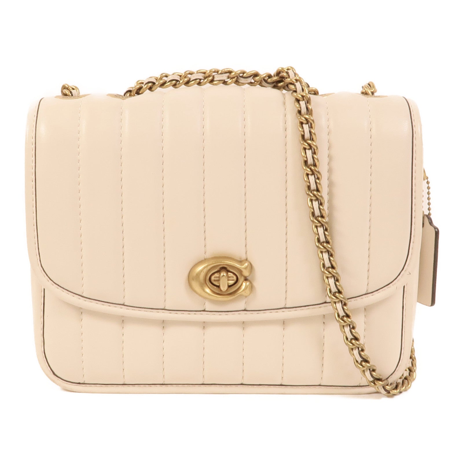 COACH 羊皮皮革Shoulder Bag肩背袋