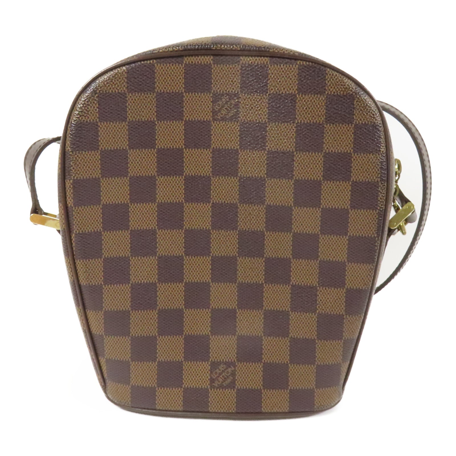LOUIS VUITTON Damier Ipanema PM金扣肩背袋