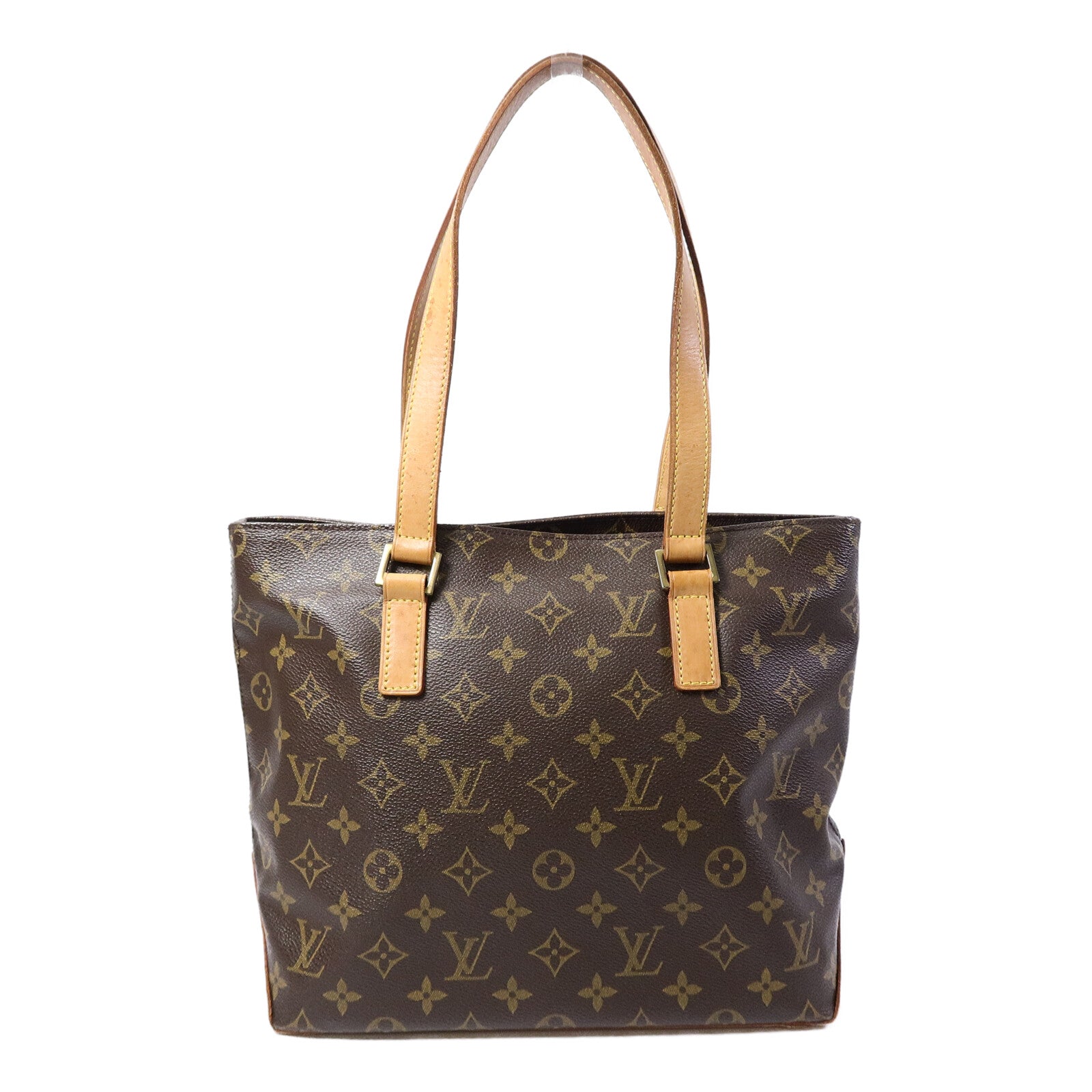 LOUIS VUITTON Monogram Cabas Piano金扣肩背袋
