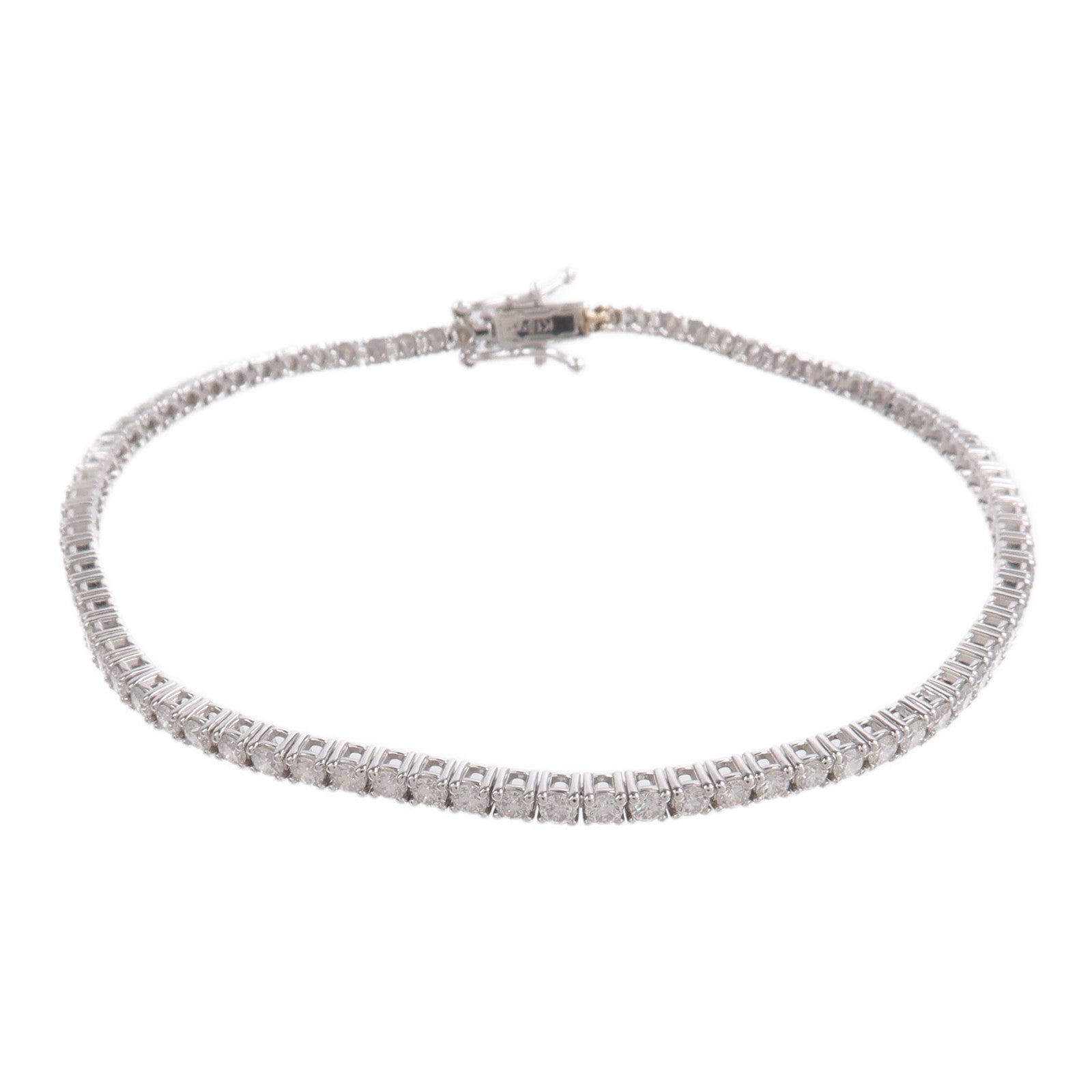 JEWELRY 18K白金Diamond Bracelet鑽石手鏈