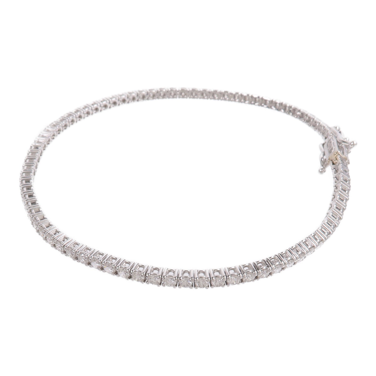 JEWELRY 18K白金Diamond Bracelet鑽石手鏈
