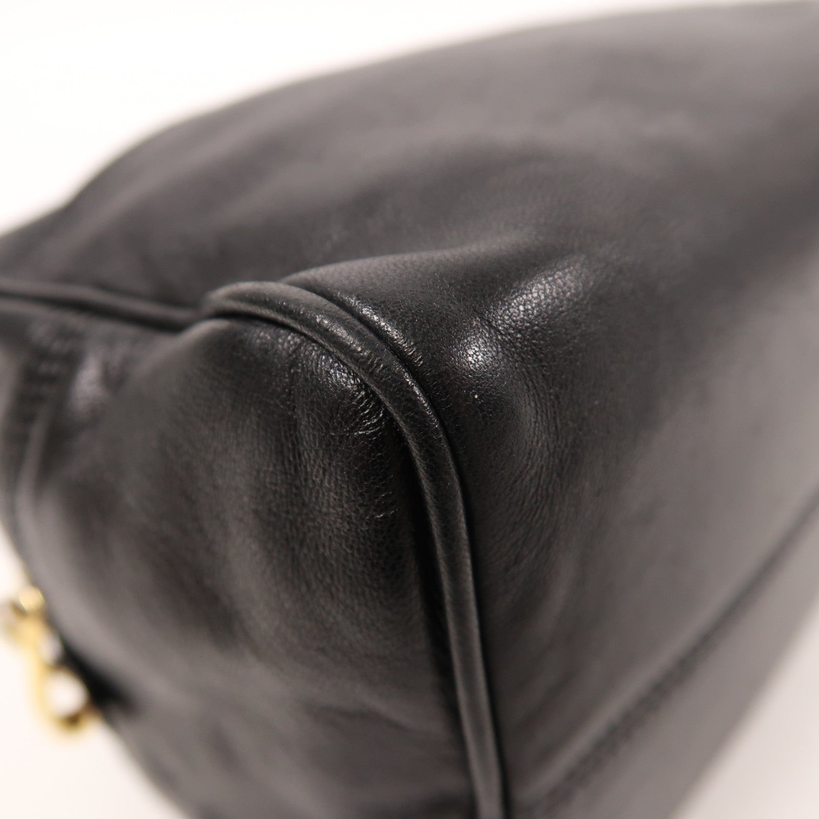 LOEWE 羊皮皮革Hand Bag金扣手挽袋