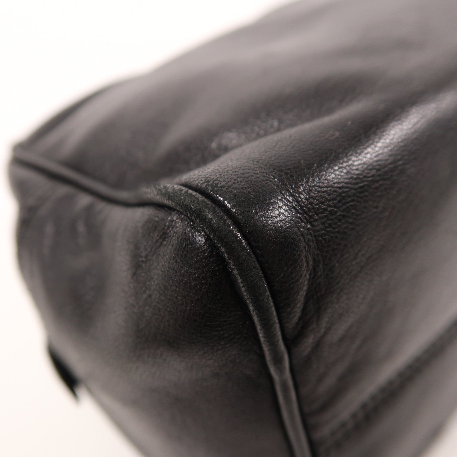 LOEWE 羊皮皮革Hand Bag金扣手挽袋