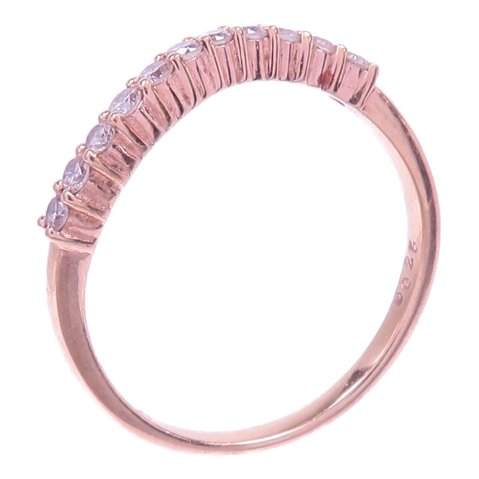 JEWELRY 18K玫瑰金Diamond Ring鑽石戒指US#6.5