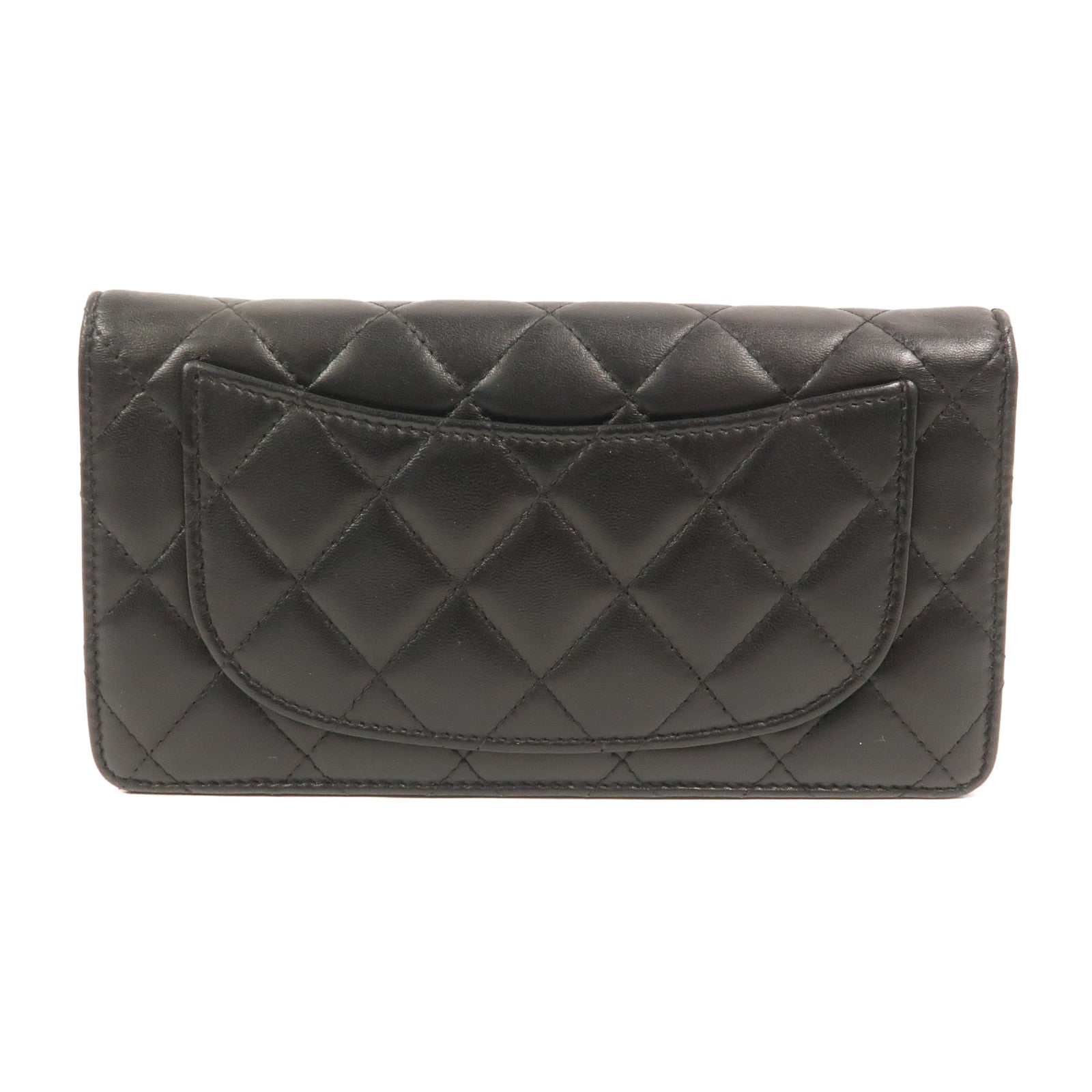 CHANEL 【激減優惠】羊皮皮革Long Wallet長錢包