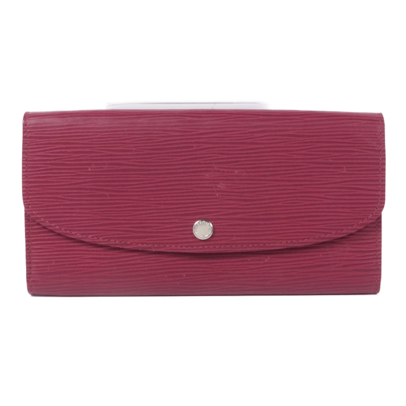LOUIS VUITTON LV SHW Long Wallet M60851 Epi Red