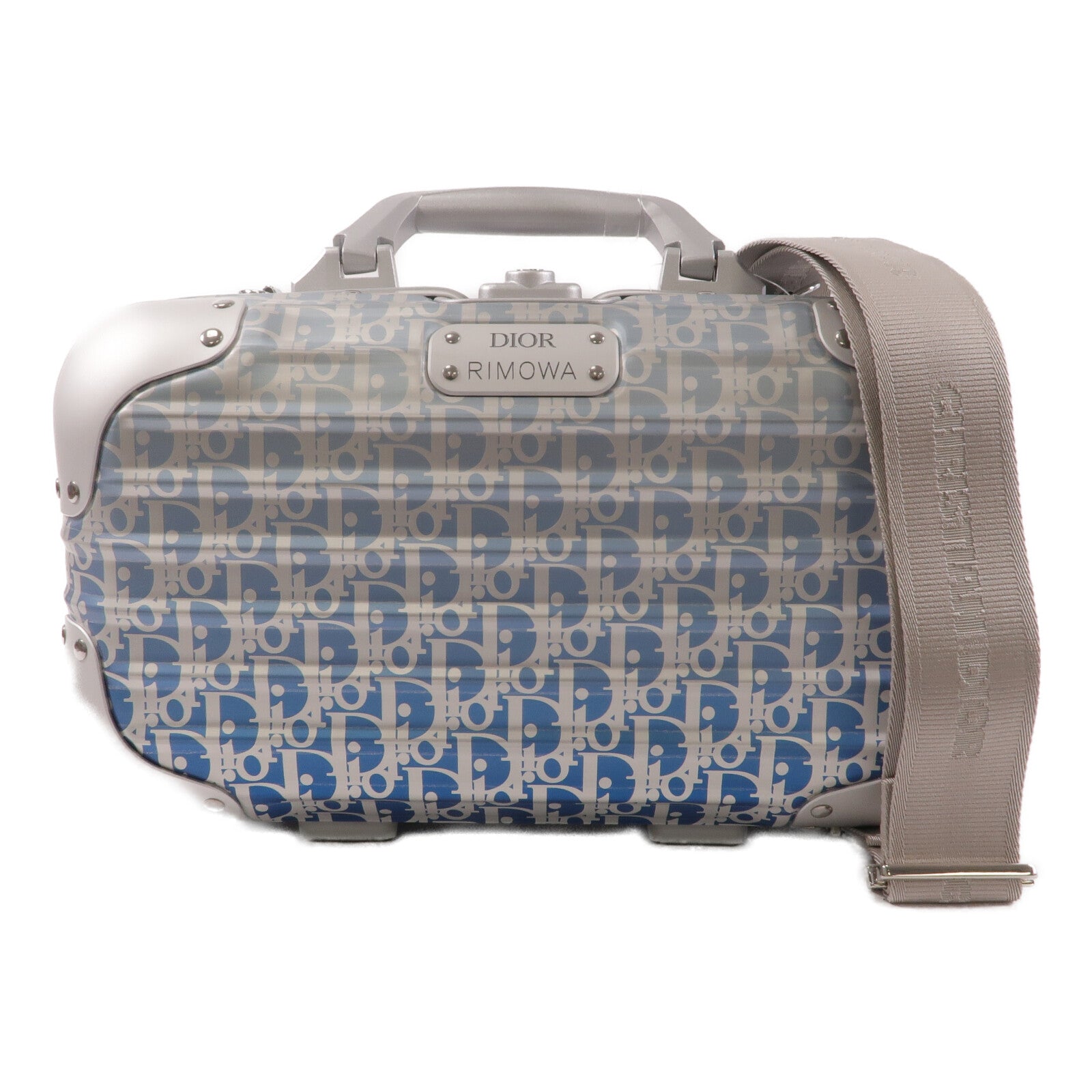 Dior 鋁Rimowa X Dior Hand Case Oblique Aluminum行李箱