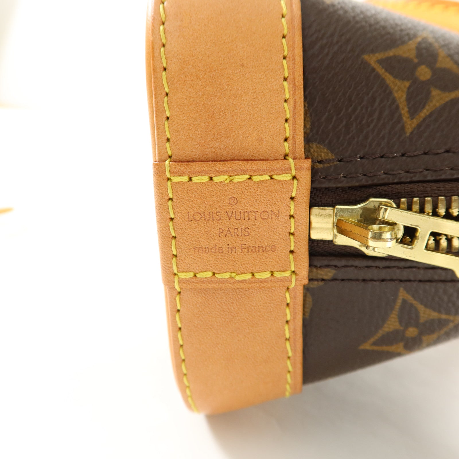 LOUIS VUITTON Monogram Alma BB金扣手挽肩背兩用袋