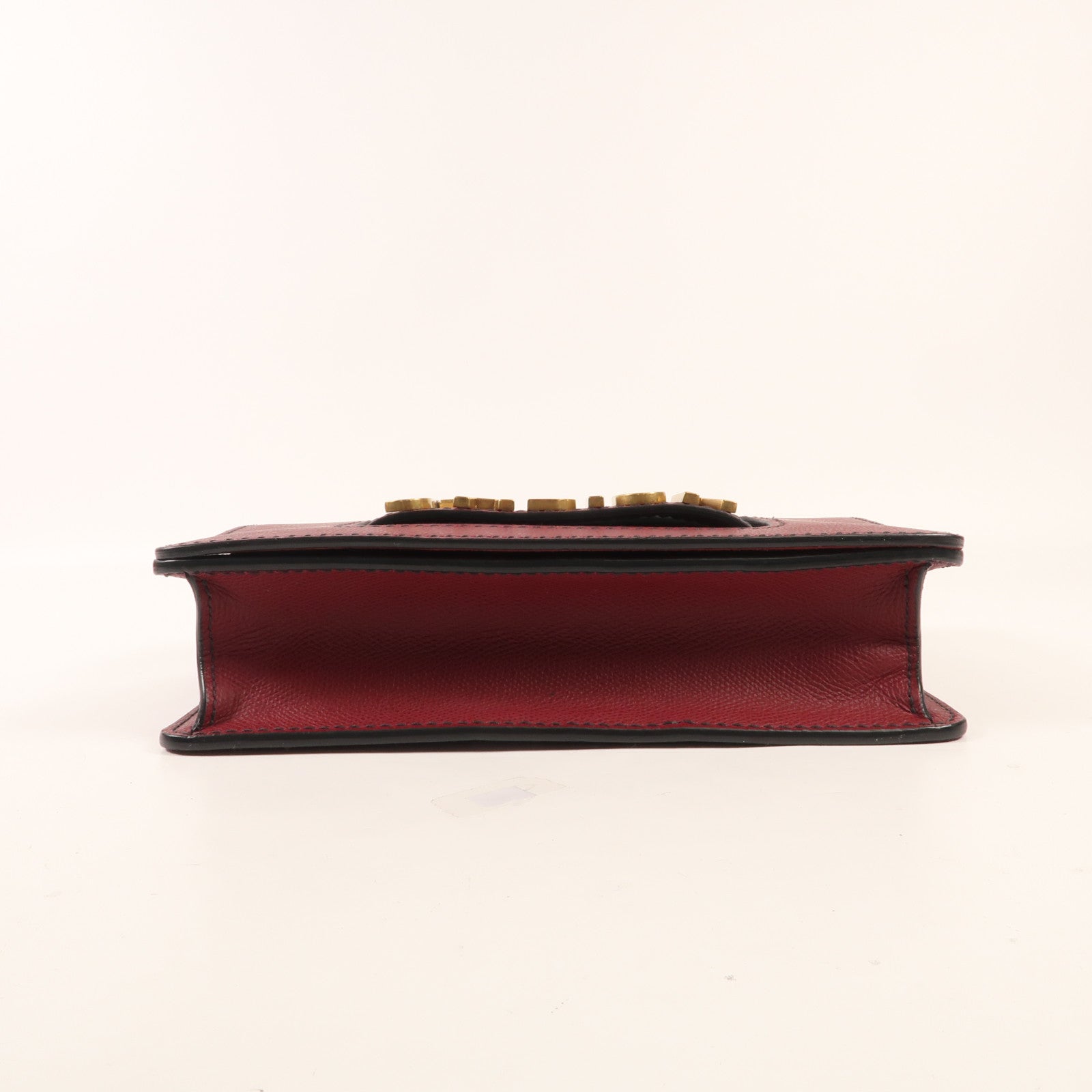 Dior 牛皮皮革J'aDior金扣鏈帶肩背袋