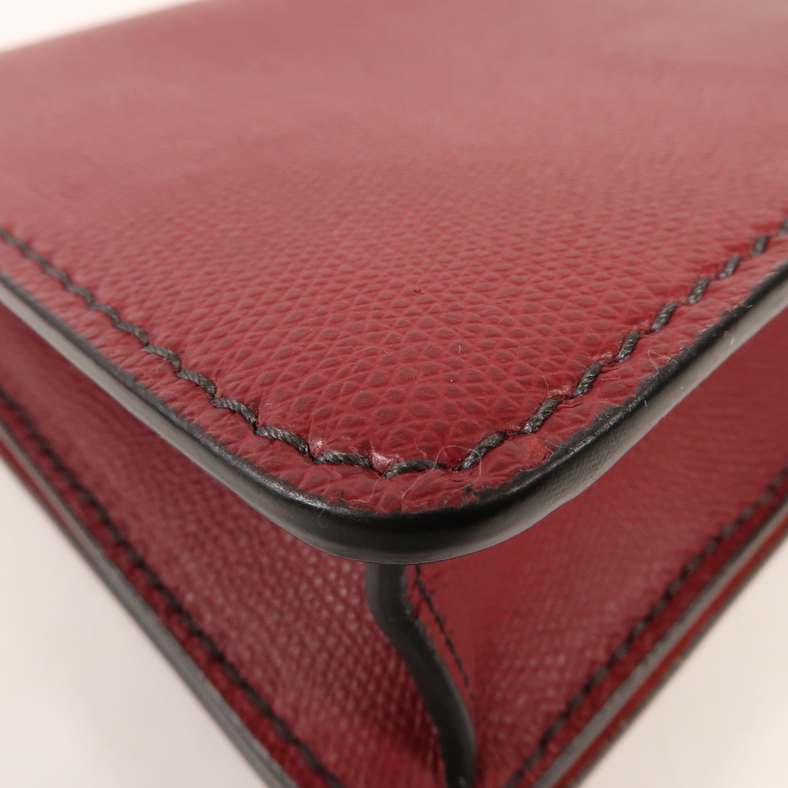 Dior 牛皮皮革J'aDior金扣鏈帶肩背袋