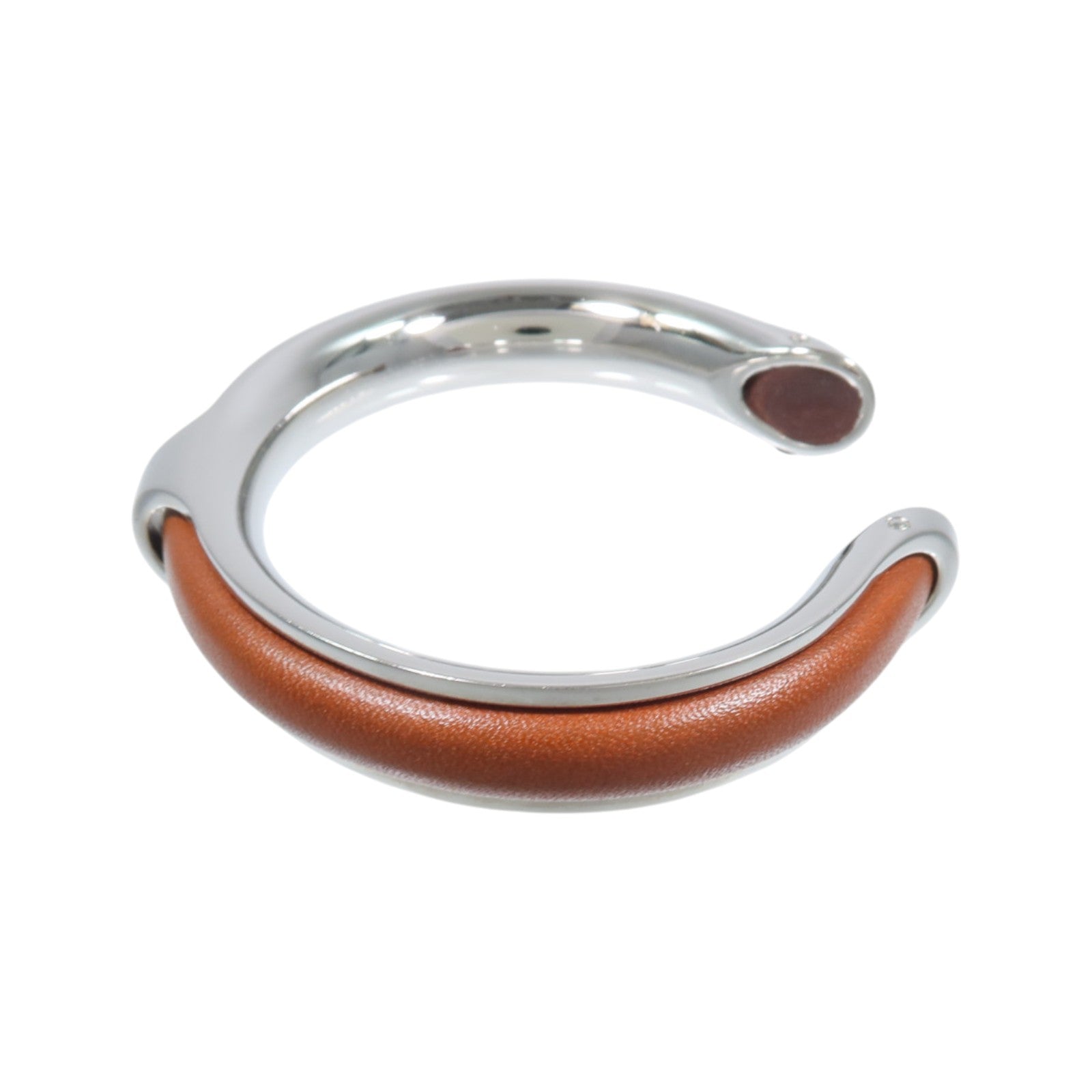 HERMES 金屬/皮革Bangle手鐲