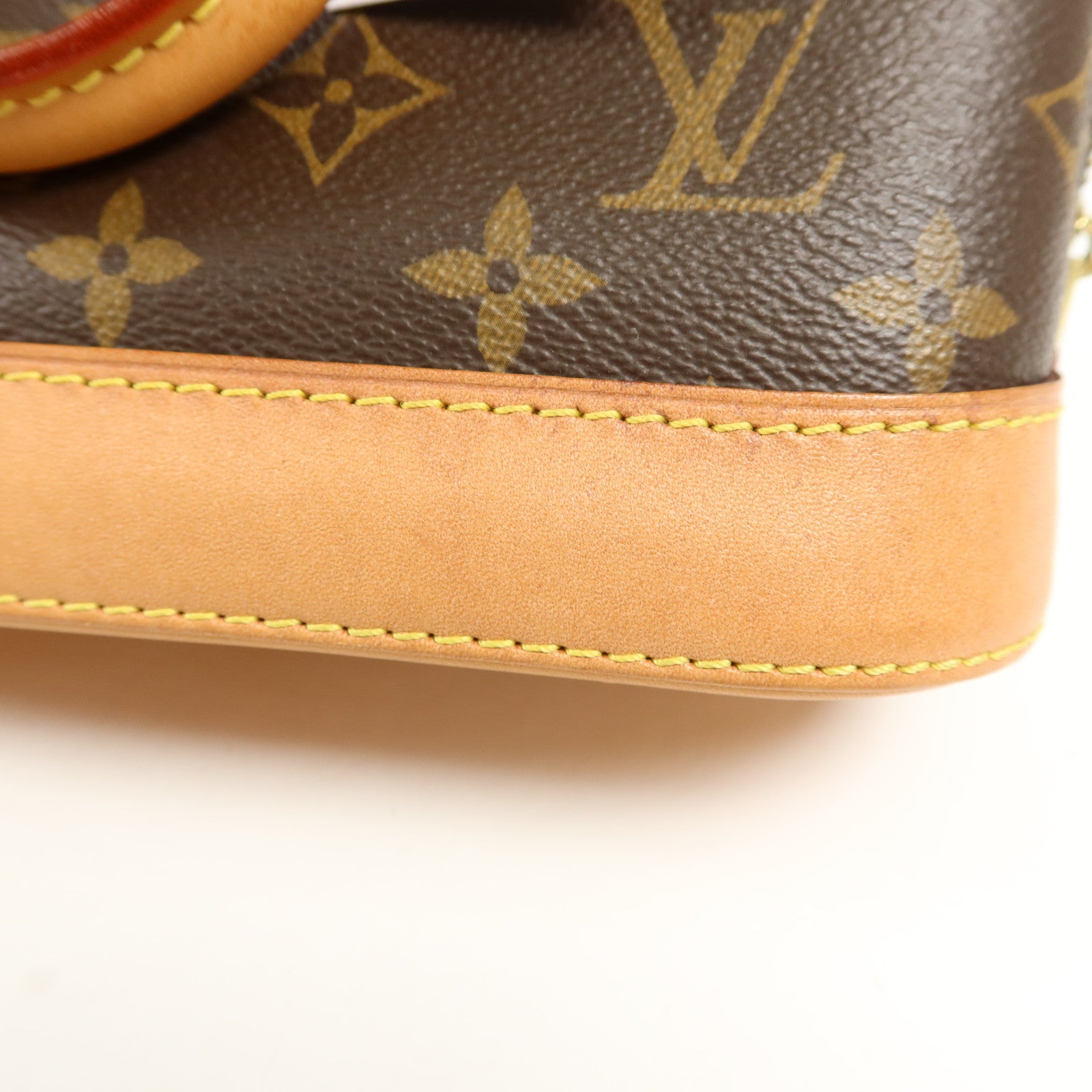 LOUIS VUITTON Monogram Alma BB金扣手挽肩背兩用袋