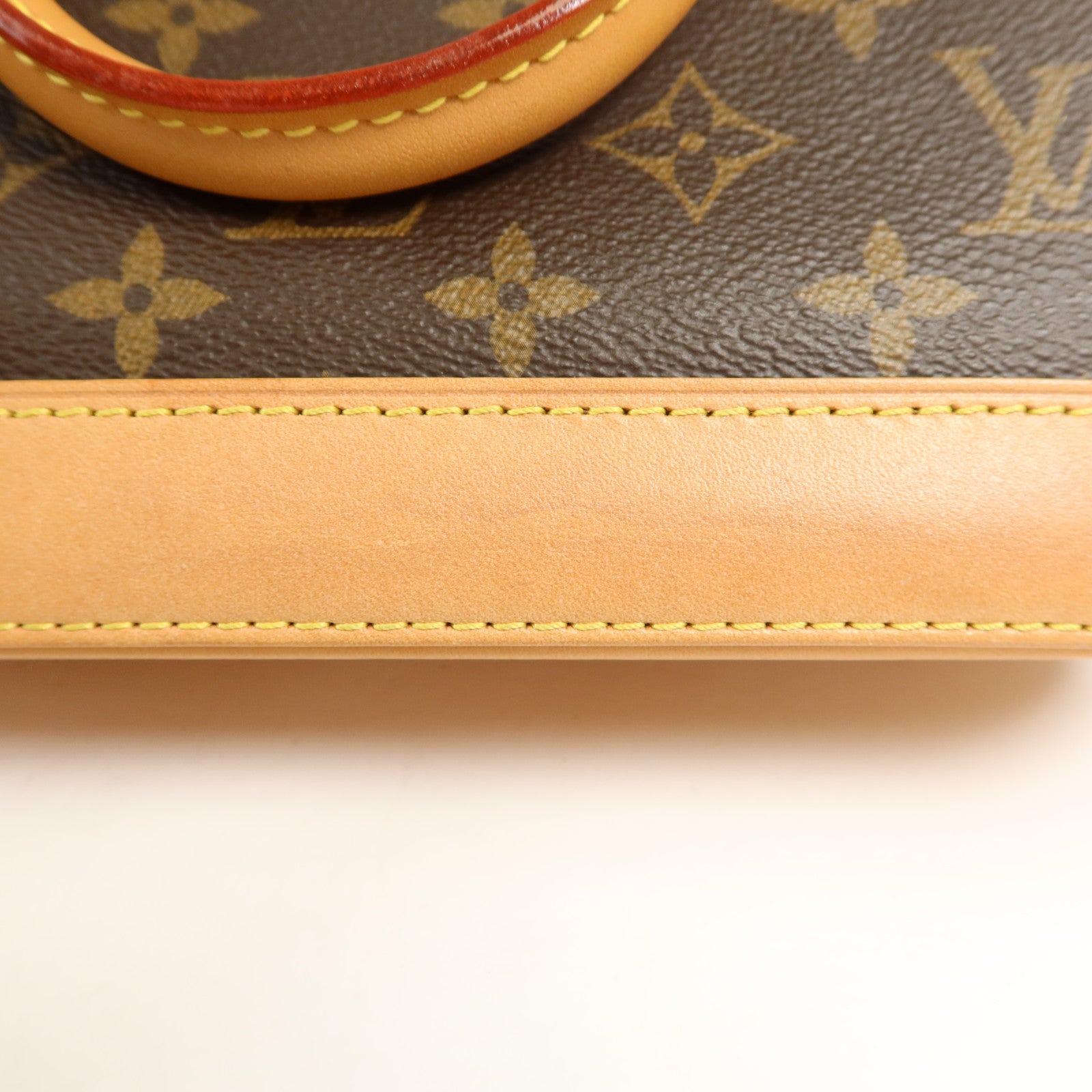 LOUIS VUITTON Monogram Alma BB金扣手挽肩背兩用袋