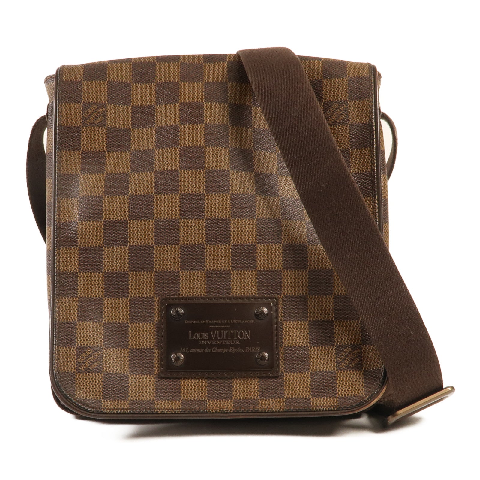 LOUIS VUITTON Damier Brooklyn PM肩背袋
