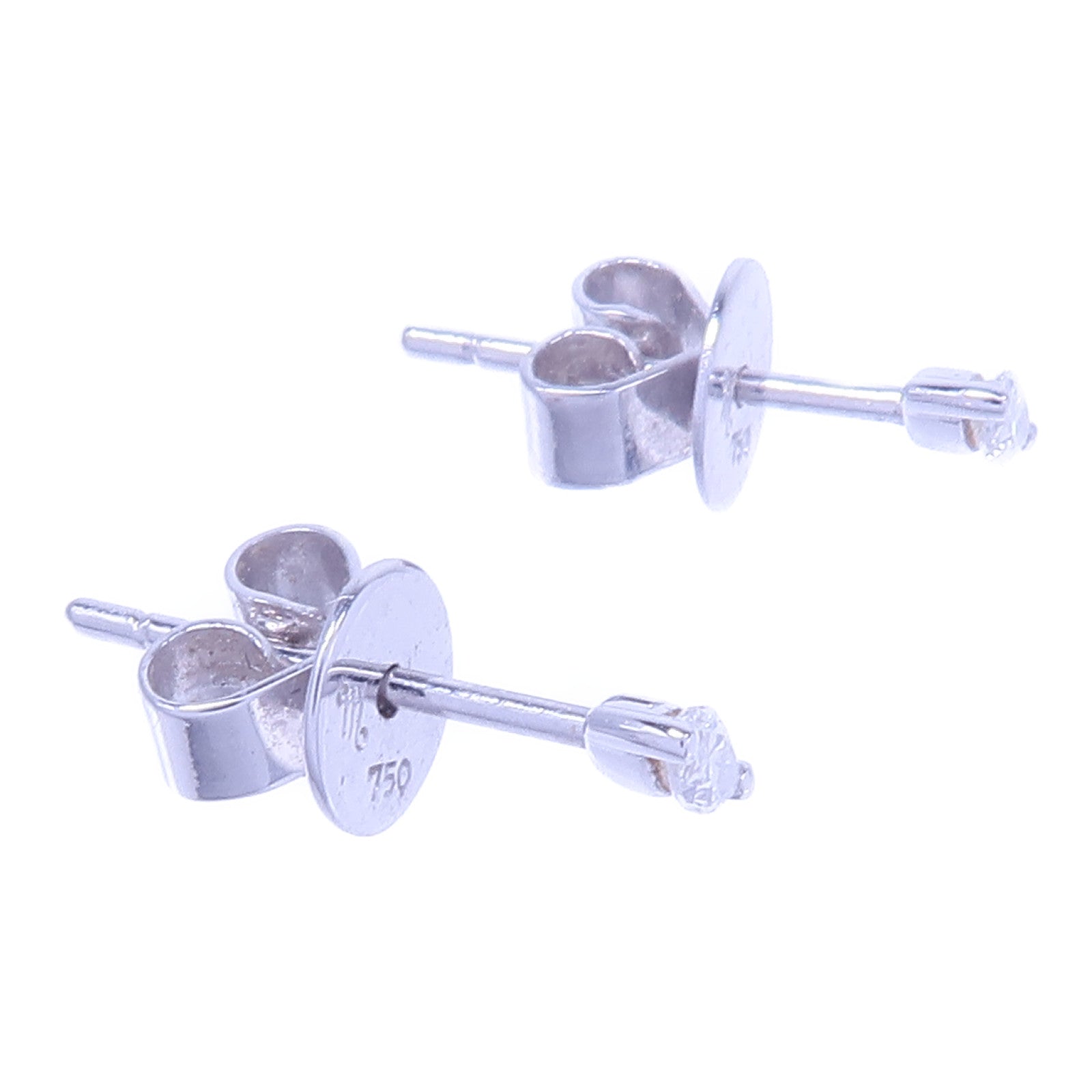 JEWELRY 18K白金Diamond Earrings鑽石耳環