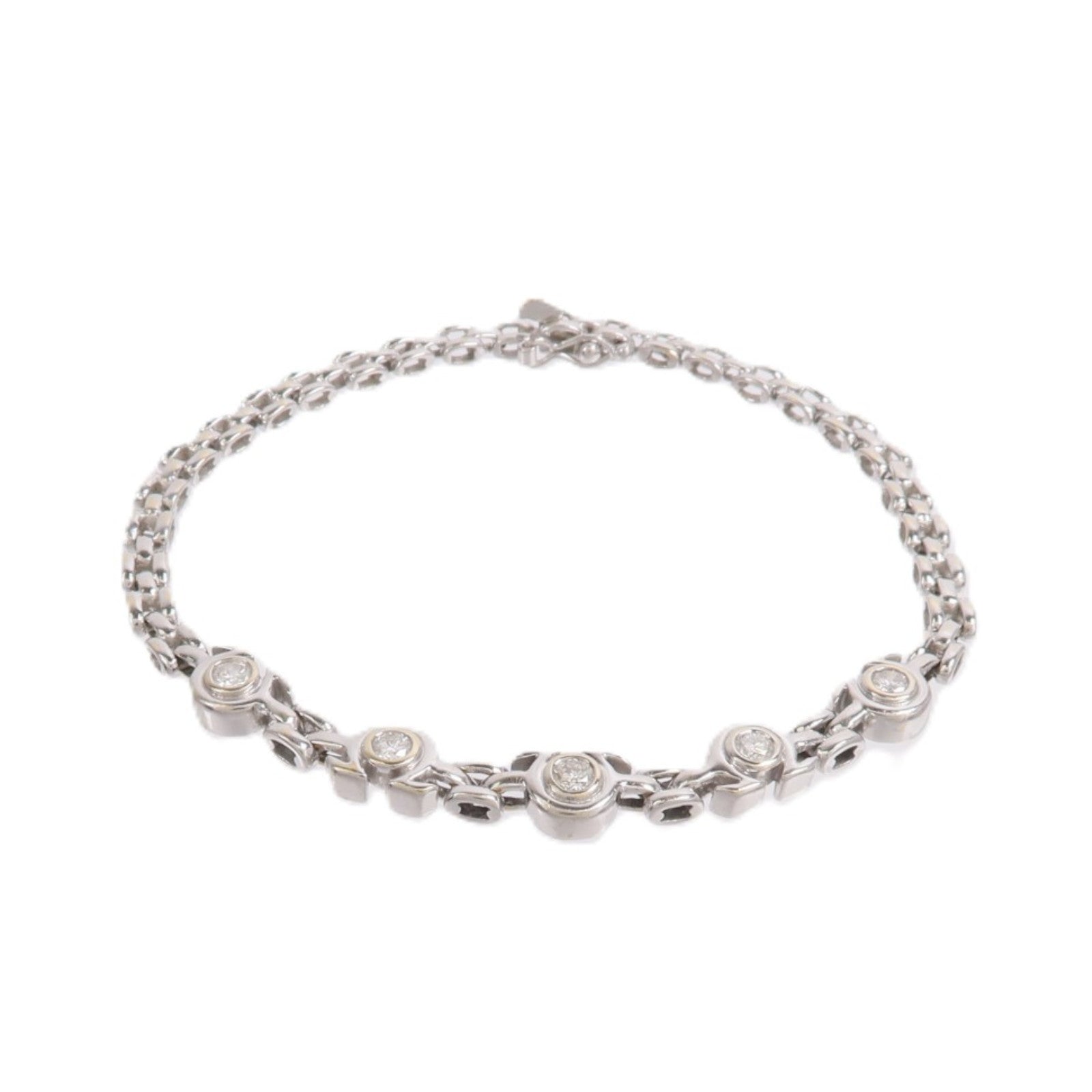 JEWELRY 18K白金Diamond Bracelet鑽石手鏈