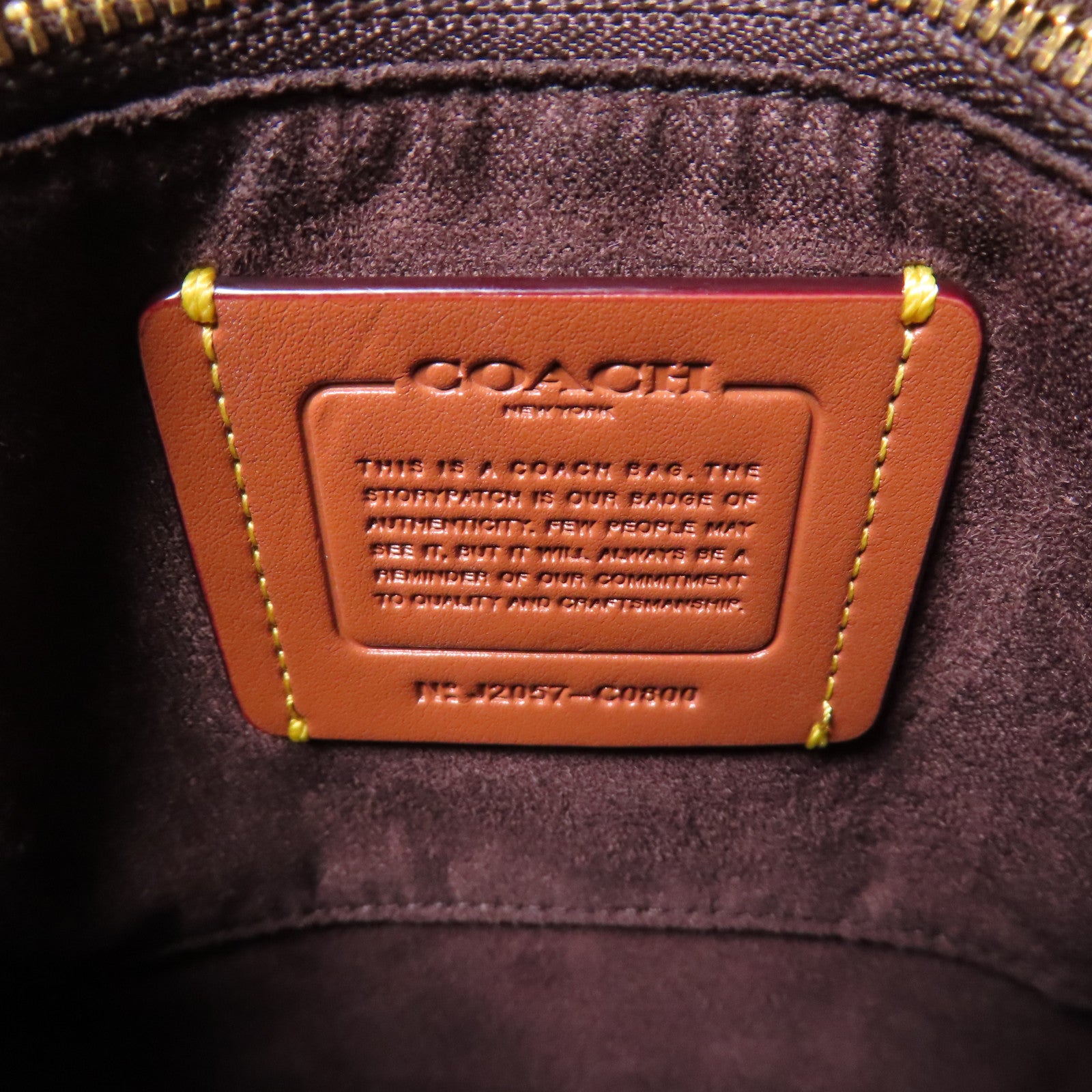 COACH 牛皮皮革Backpack金扣背包