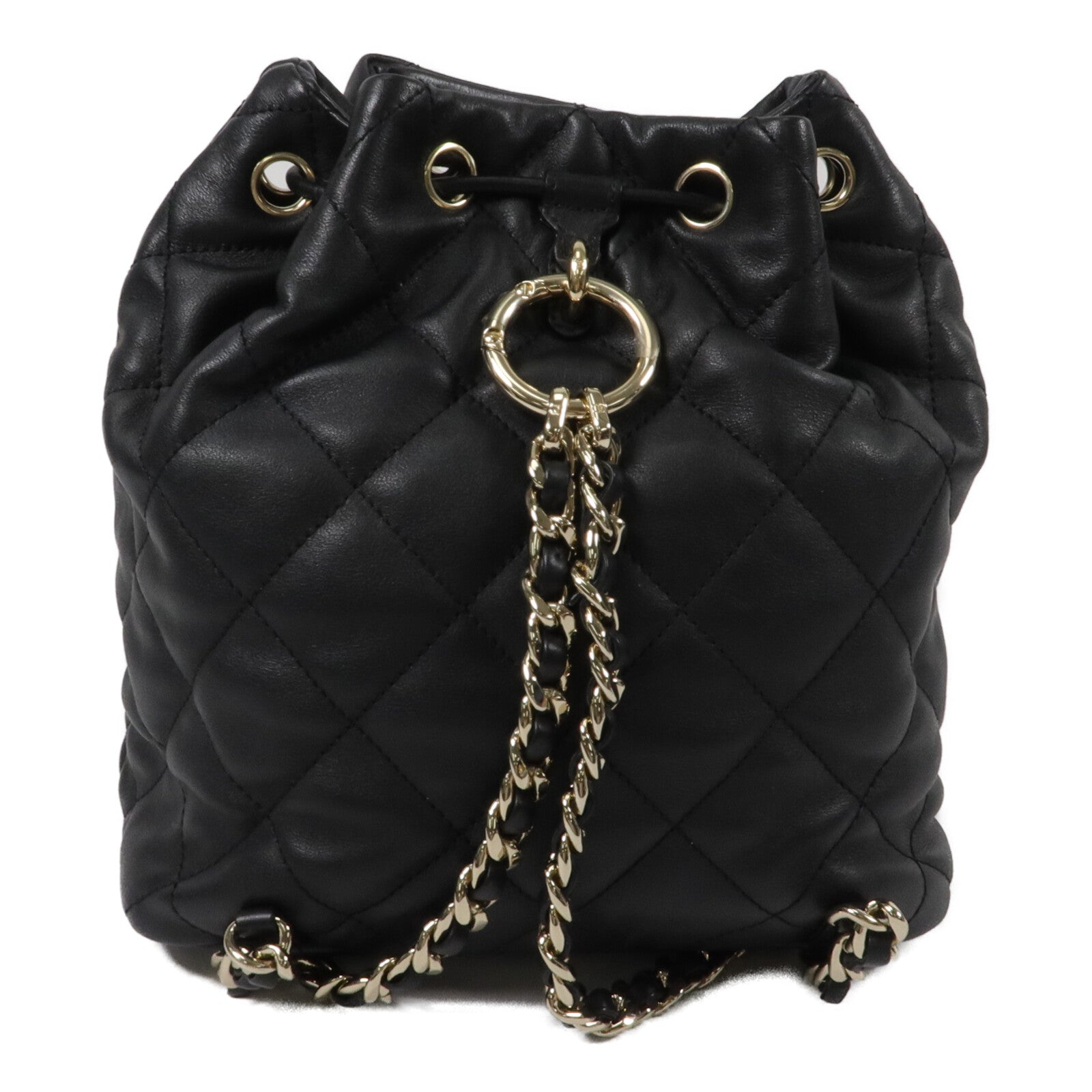 CHANEL 羊皮皮革Backpack背包