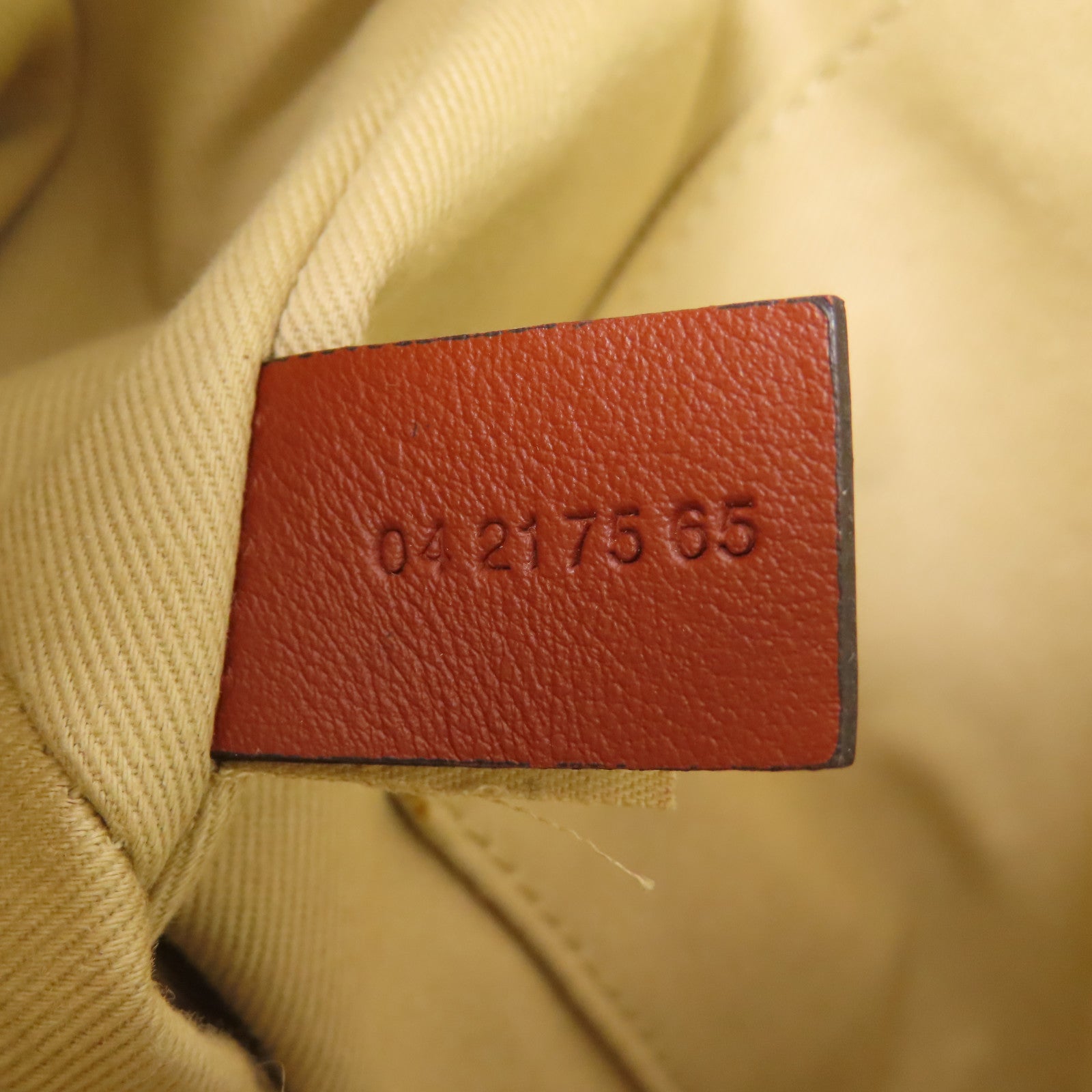 Chloe 帆布Mini Woody手挽袋