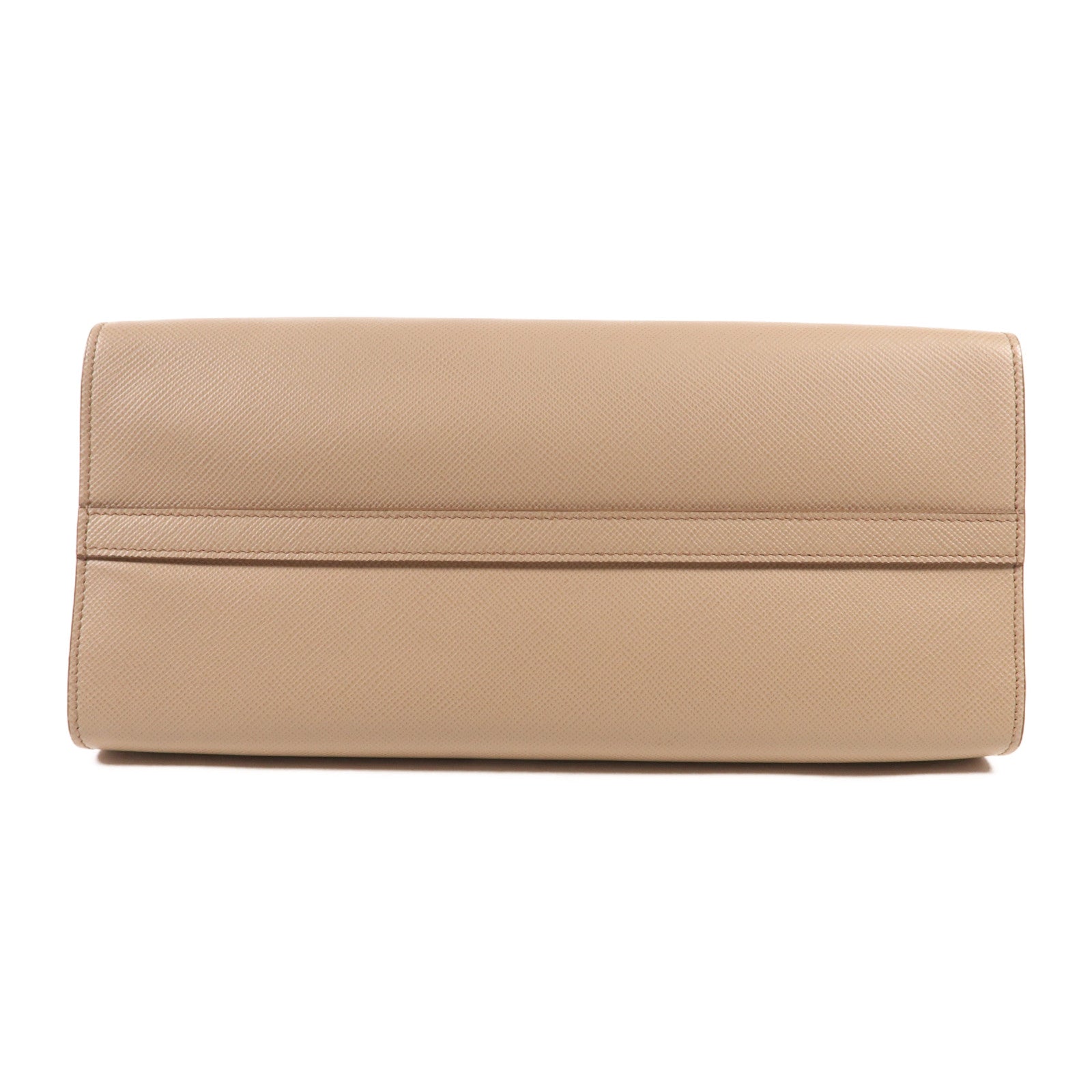 PRADA 牛皮皮革Monochrome金扣手挽肩背兩用袋