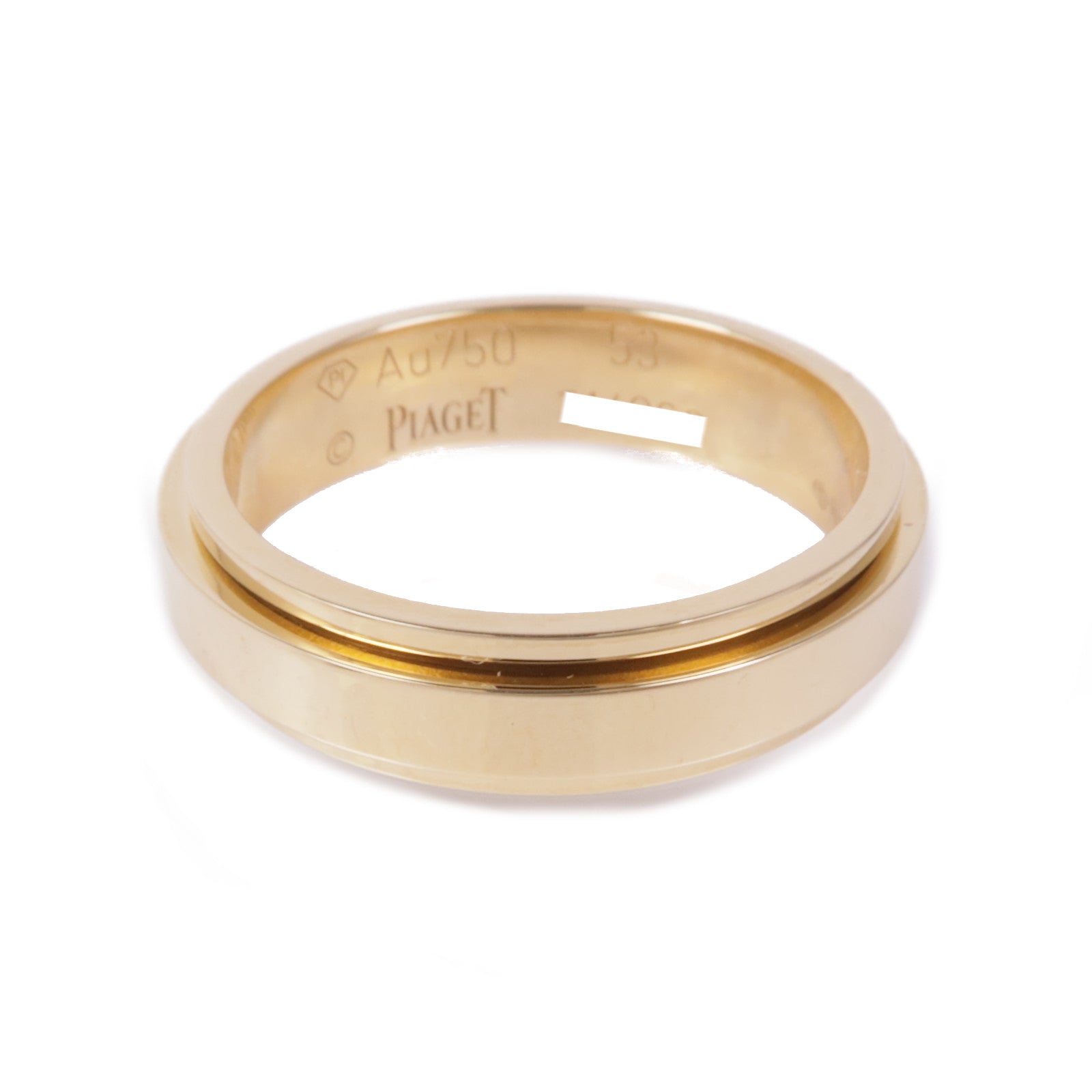 PIAGET 18K玫瑰金Ring戒指Piaget#53/US#6.25