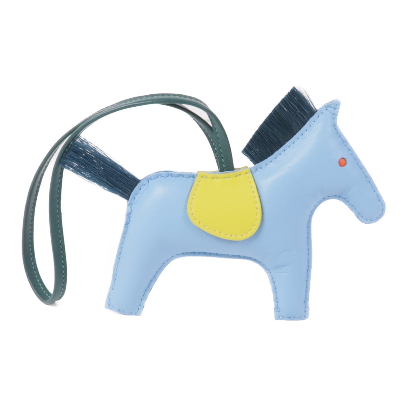 HERMES【激減優惠】 Milo皮革/Swift皮革/馬鬃毛Rodeo GM掛飾