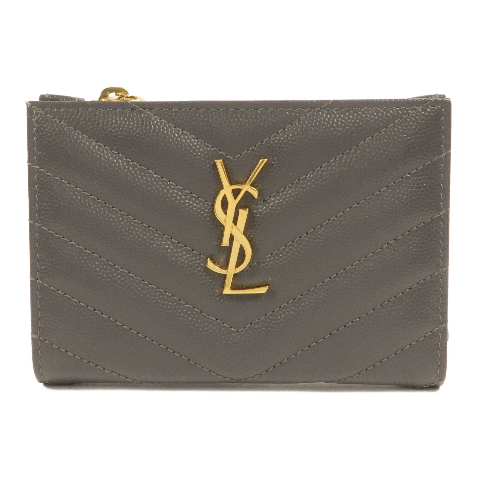 SAINT LAURENT 牛皮皮革Wallet錢包