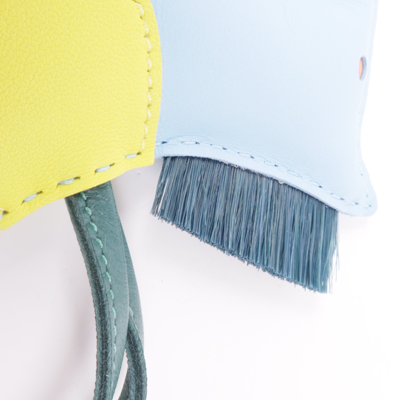 HERMES【激減優惠】 Milo皮革/Swift皮革/馬鬃毛Rodeo GM掛飾