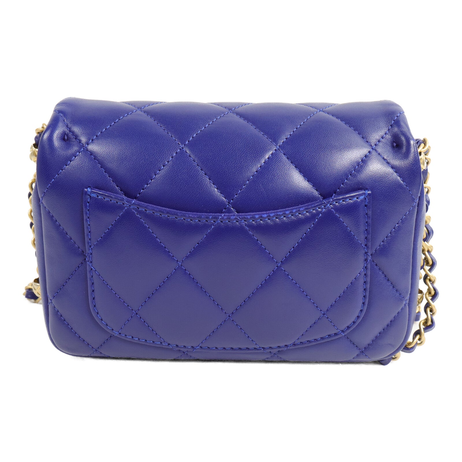 CHANEL 羊皮皮革Chain Shoulder Bag鏈帶肩背袋