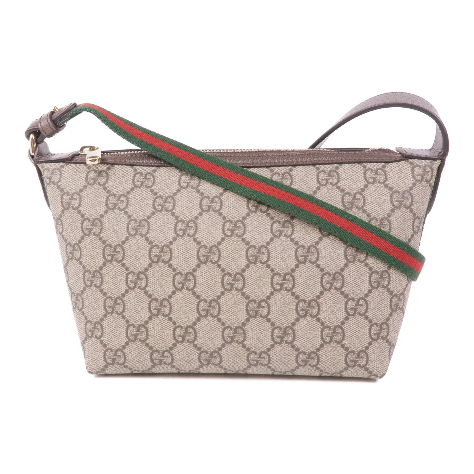 GUCCI 塗層帆布Ophidia Mini Shoulder Bag金扣肩背袋