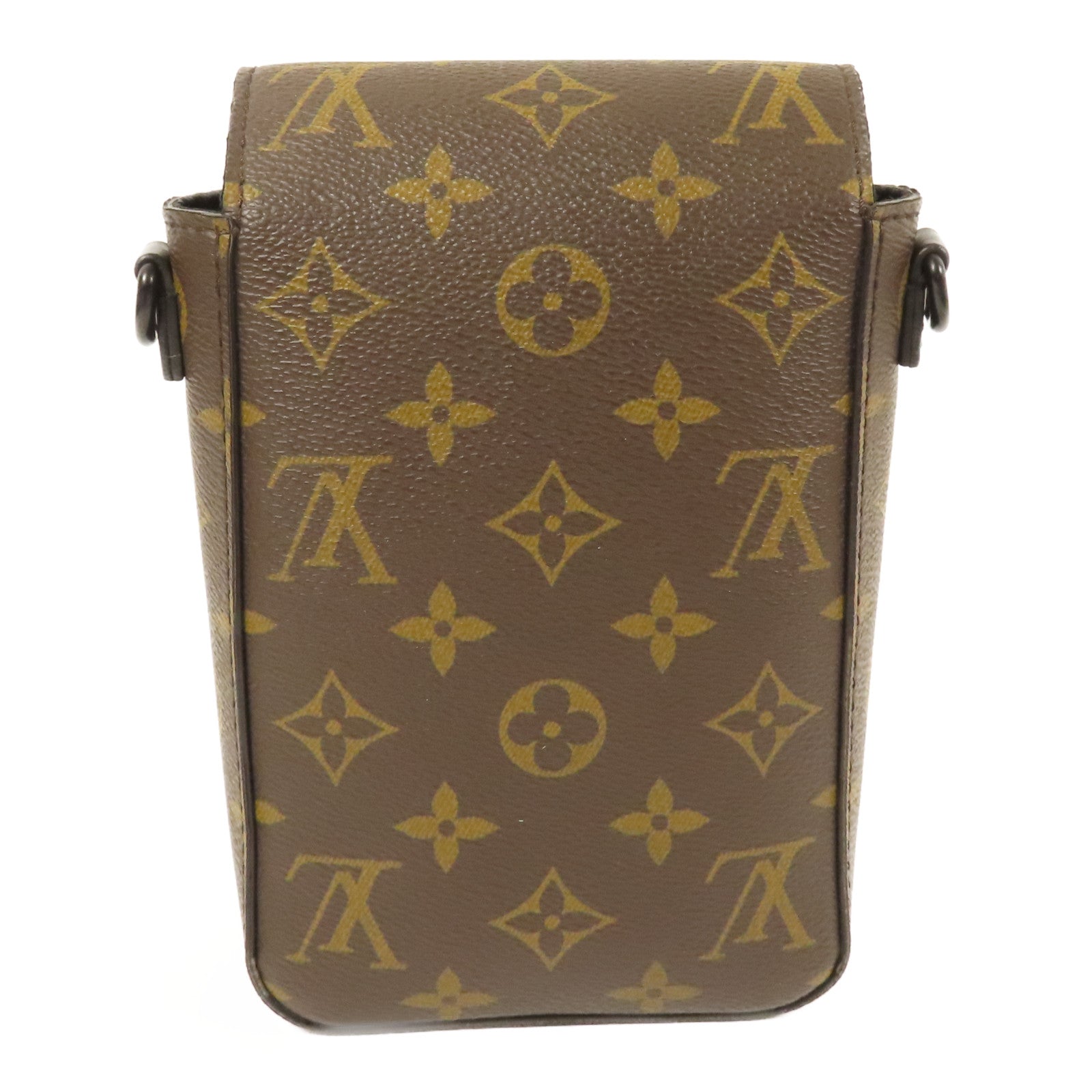 LOUIS VUITTON Monogram Macassar S-Lock肩背袋