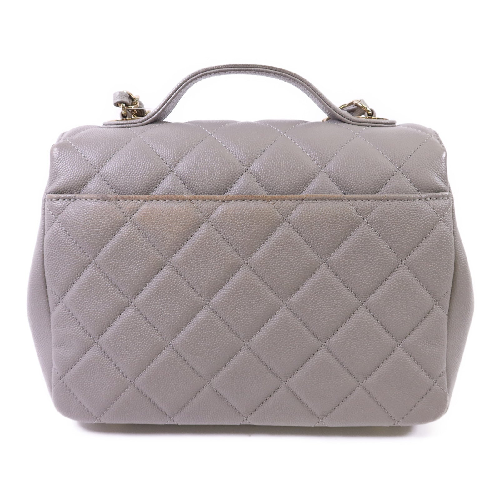 CHANEL 牛皮皮革Business Affinity金扣鏈帶肩背袋