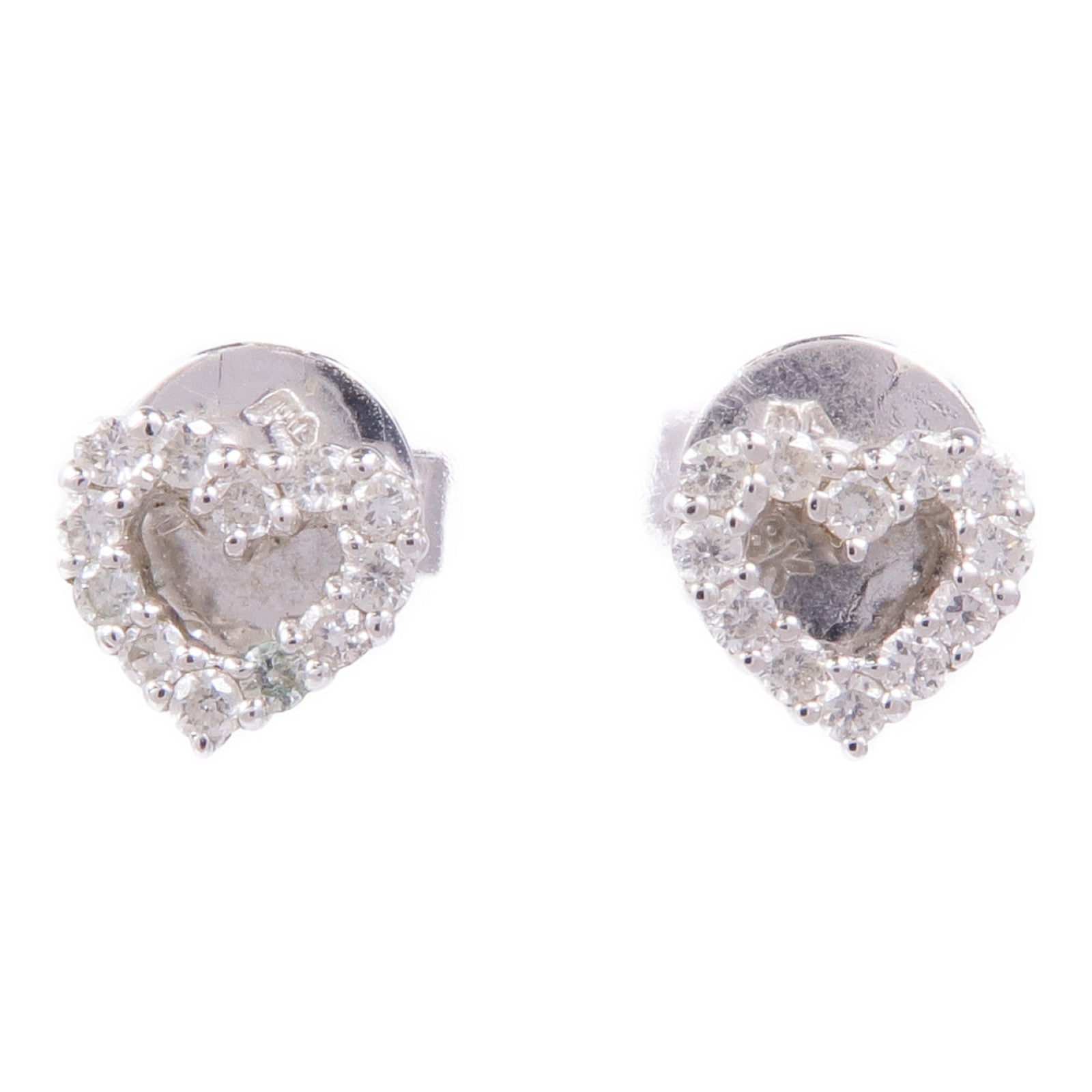 JEWELRY 18K白金Diamond Earrings鑽石耳環
