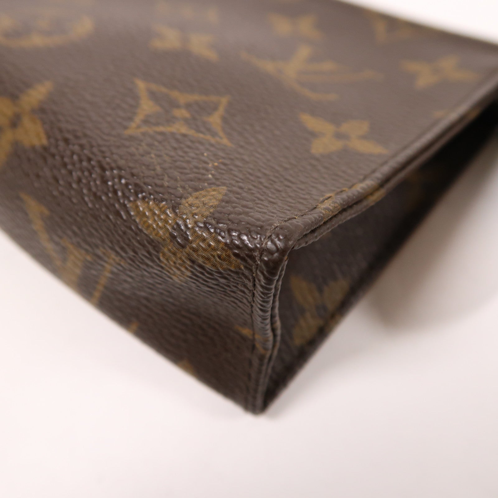 LOUIS VUITTON Monogram Toiletry Pouch金扣手拿包