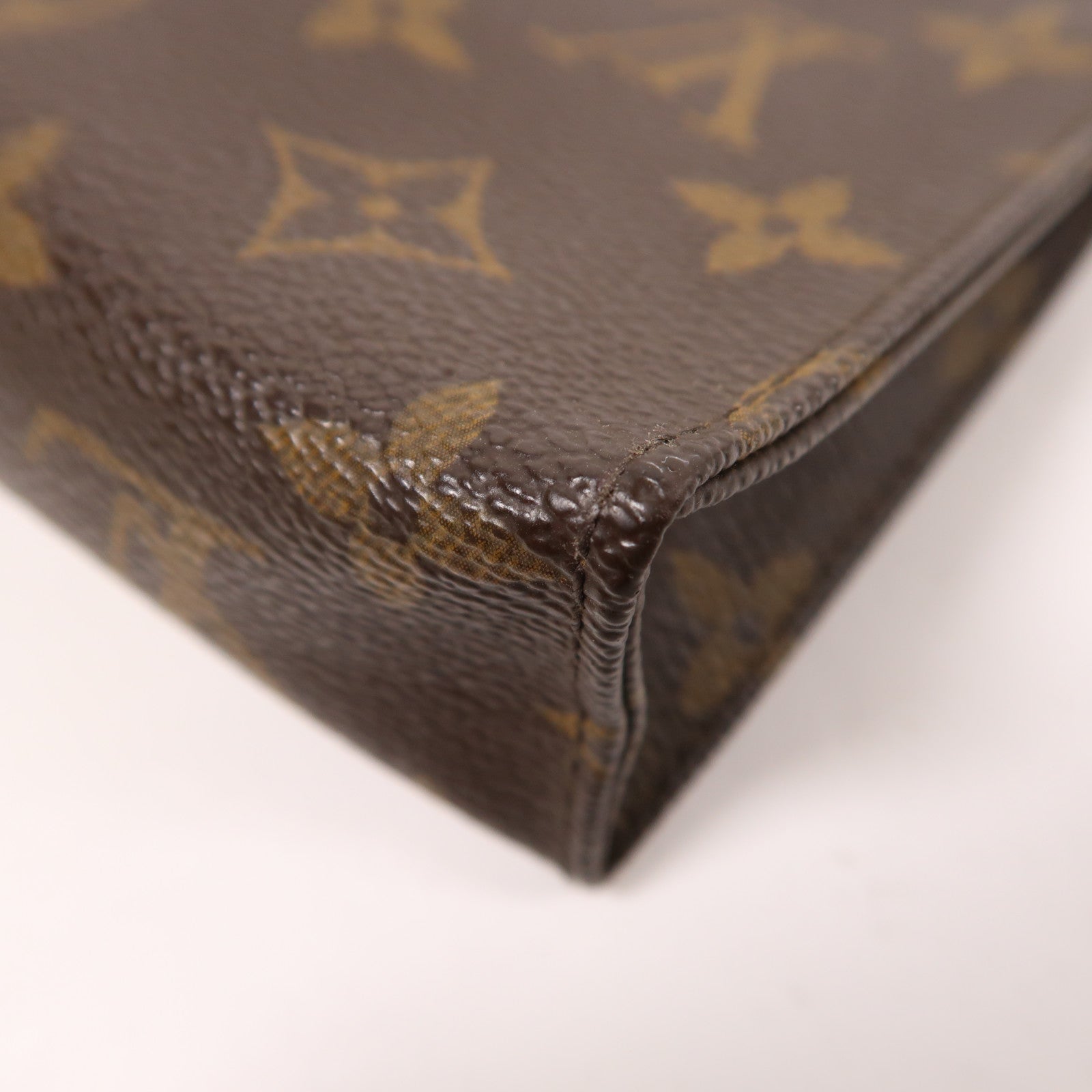 LOUIS VUITTON Monogram Toiletry Pouch金扣手拿包