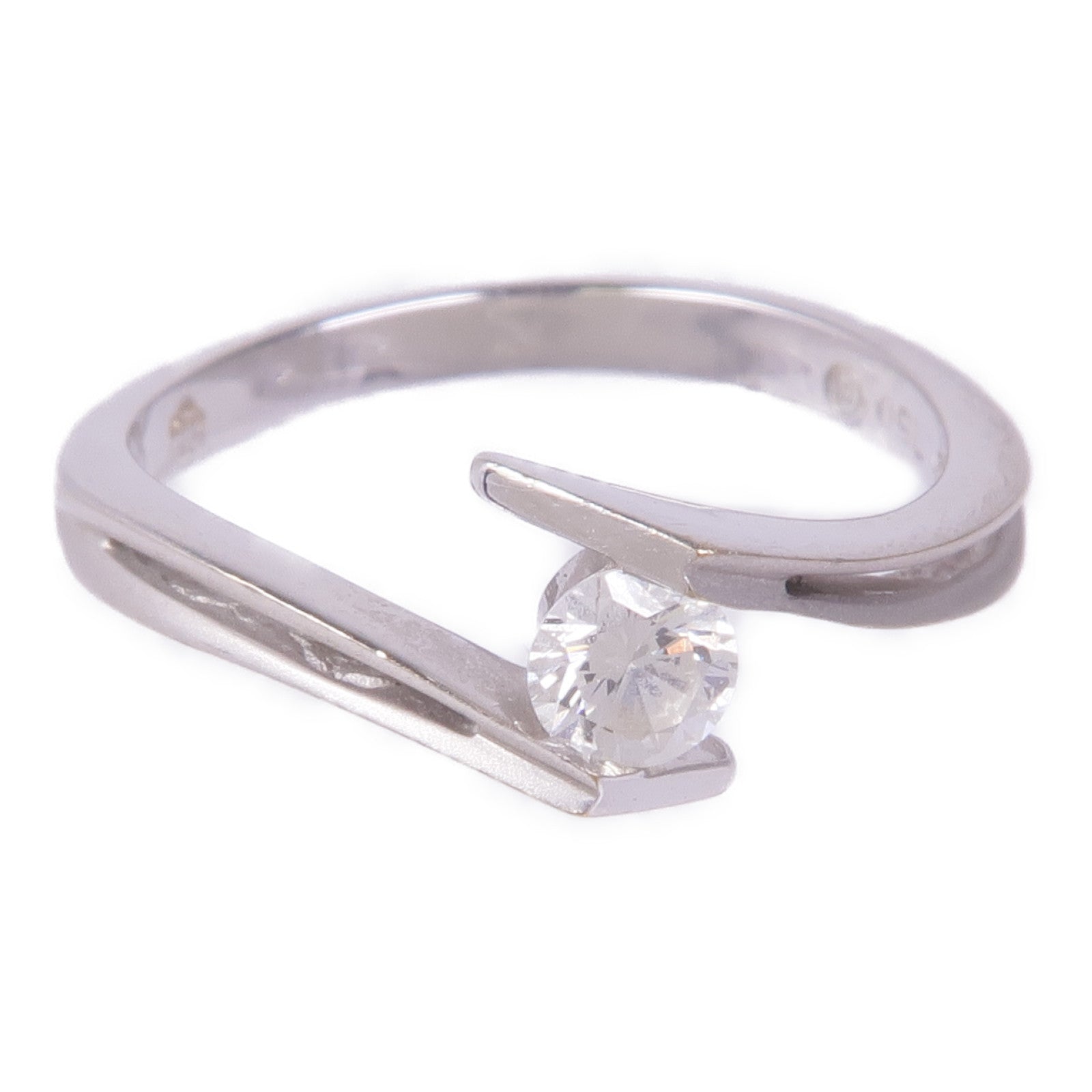 JEWELRY 18K白金Diamond Ring鑽石戒指US#6