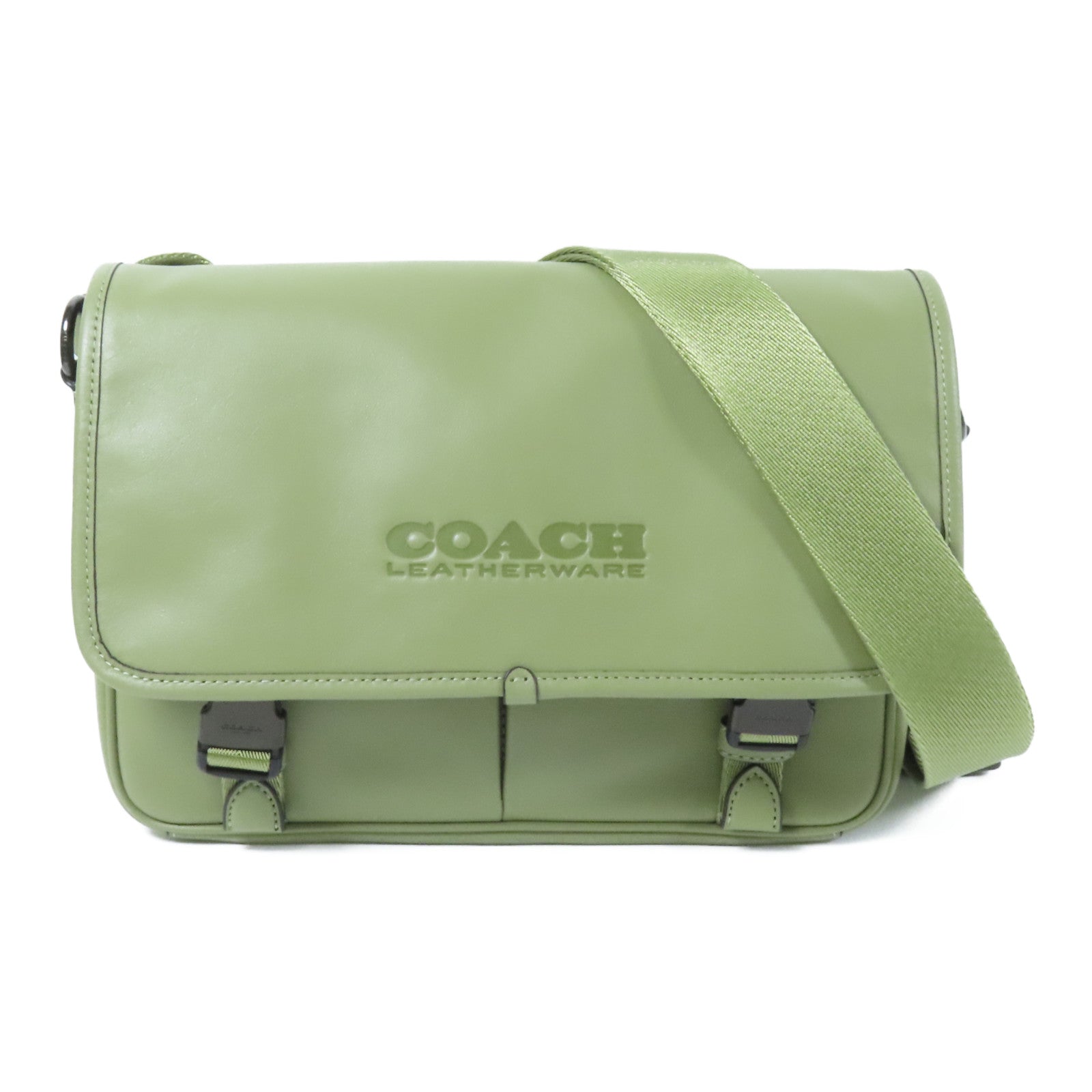 COACH 牛皮皮革Shoulder Bag肩背袋