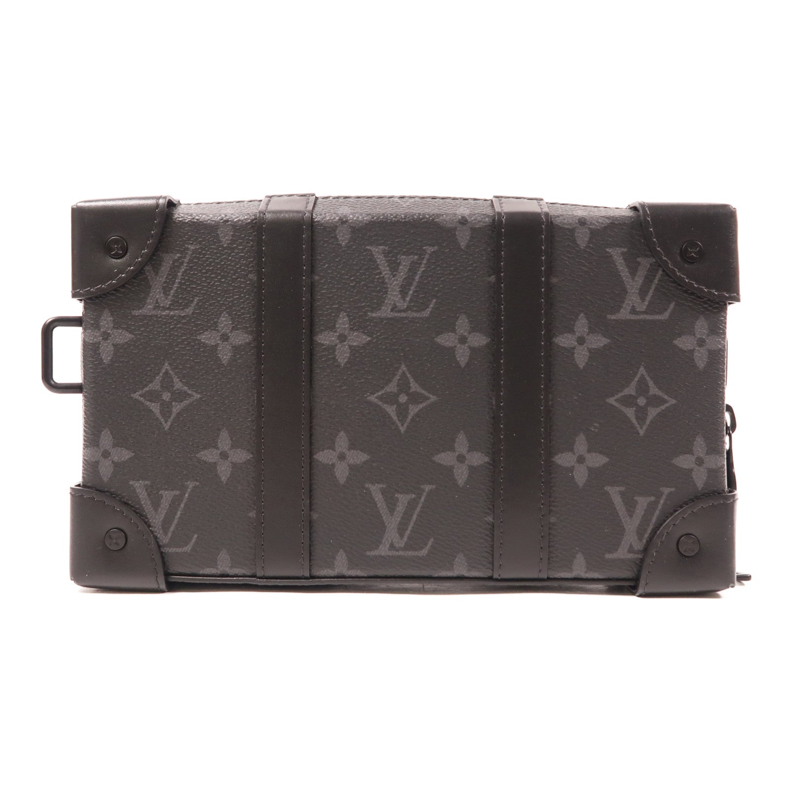 LOUIS VUITTON LV Soft Trunk Wallet Shoulder Bag M69838 Monogram Eclipse Black