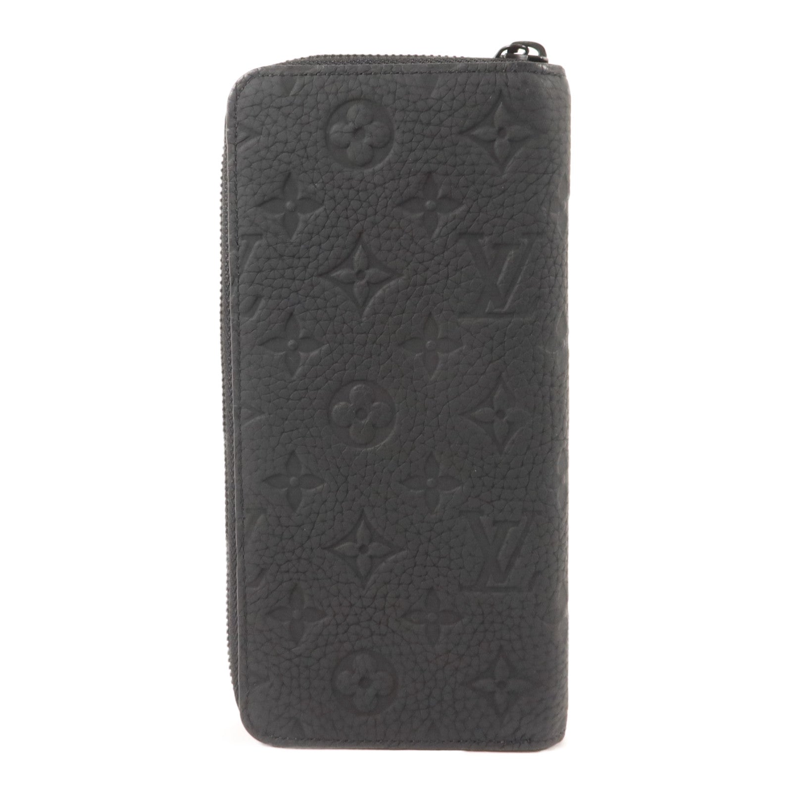 LOUIS VUITTON Monogram Taurillon Zippy Vertical Wallet長錢包
