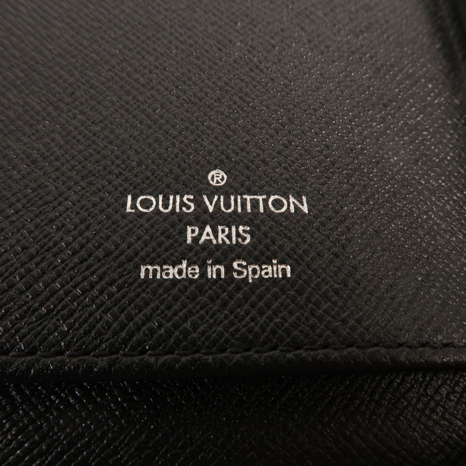 LOUIS VUITTON Damier Graphite Zippy Wallet銀扣長錢包