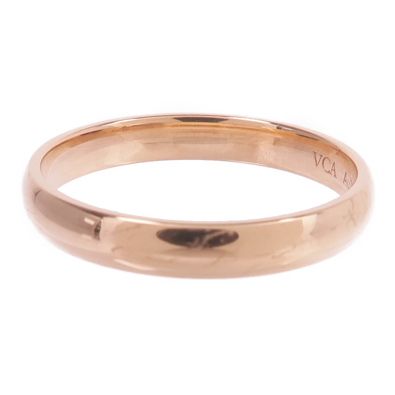 Van Cleef & Arpels 18K玫瑰金Ring戒指VCA#53/US#6.5