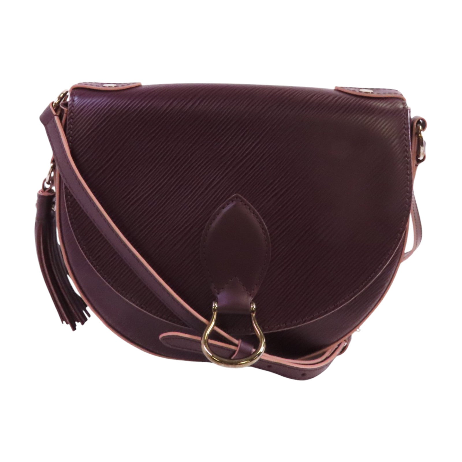 LOUIS VUITTON 【激減優惠】Epi Saint Cloud金扣肩背袋