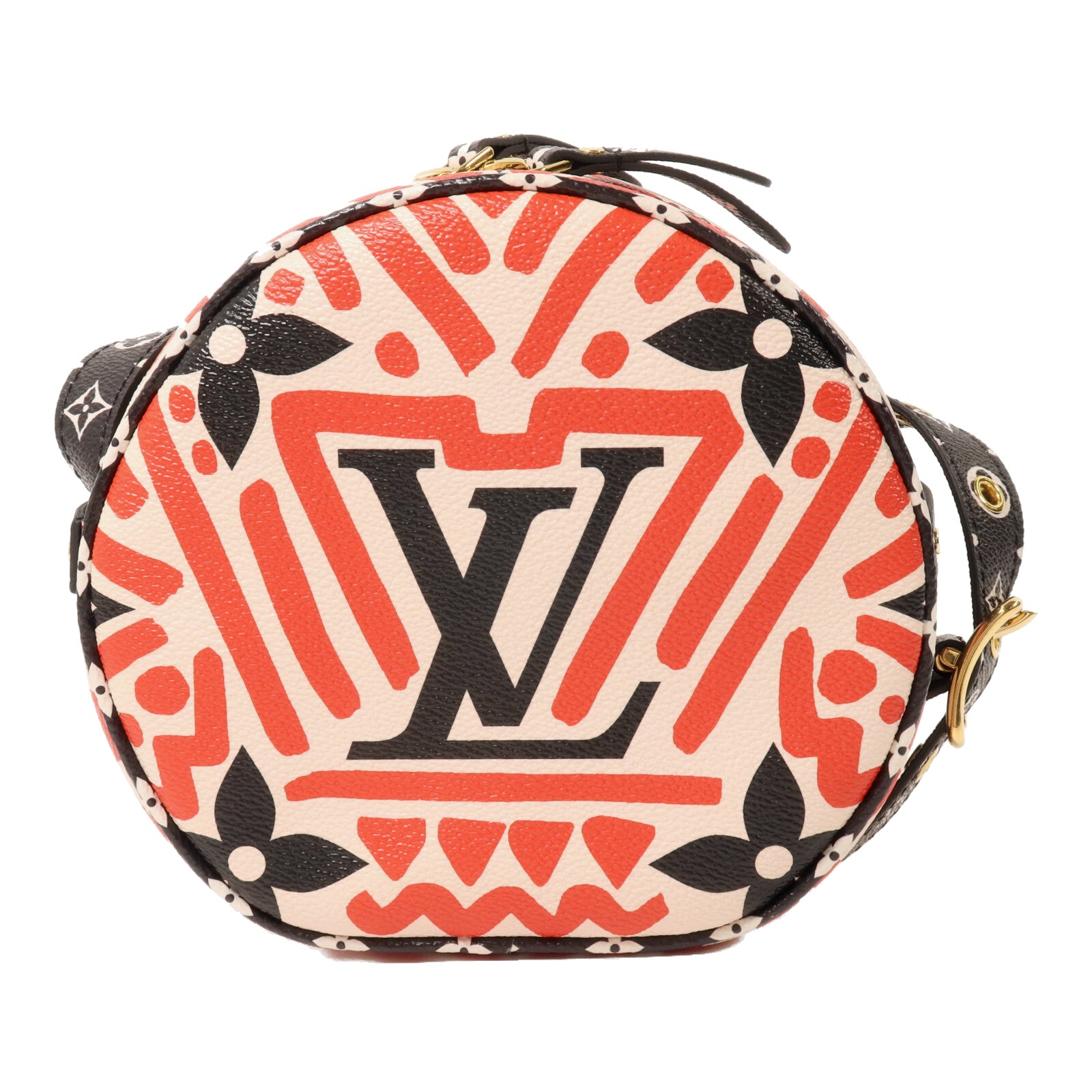 LOUIS VUITTON Monogram Giant Crafty Boite Chapoe Soupe肩背袋