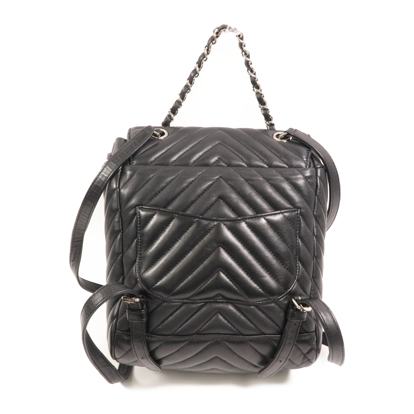 CHANEL 羊皮皮革Urban Spirit Backpack背包