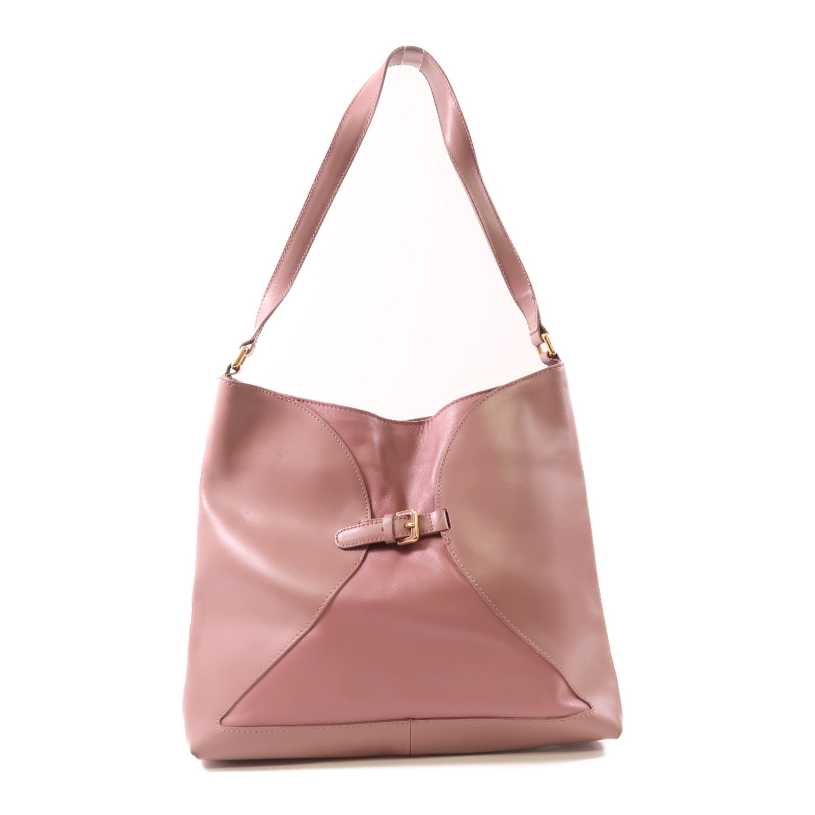 Furla 牛皮皮革Shoulder Bag金扣肩背袋