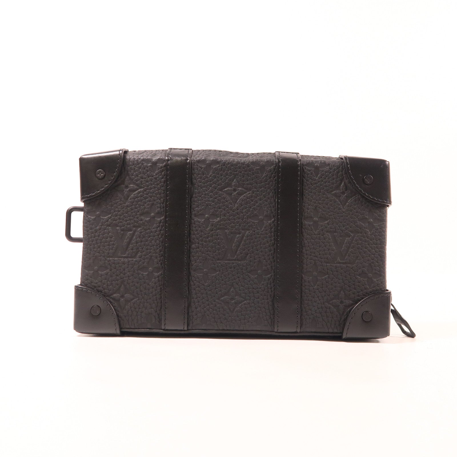 LOUIS VUITTON LV Soft Trunk Shoulder Bag M80224 Monogram Taurillon