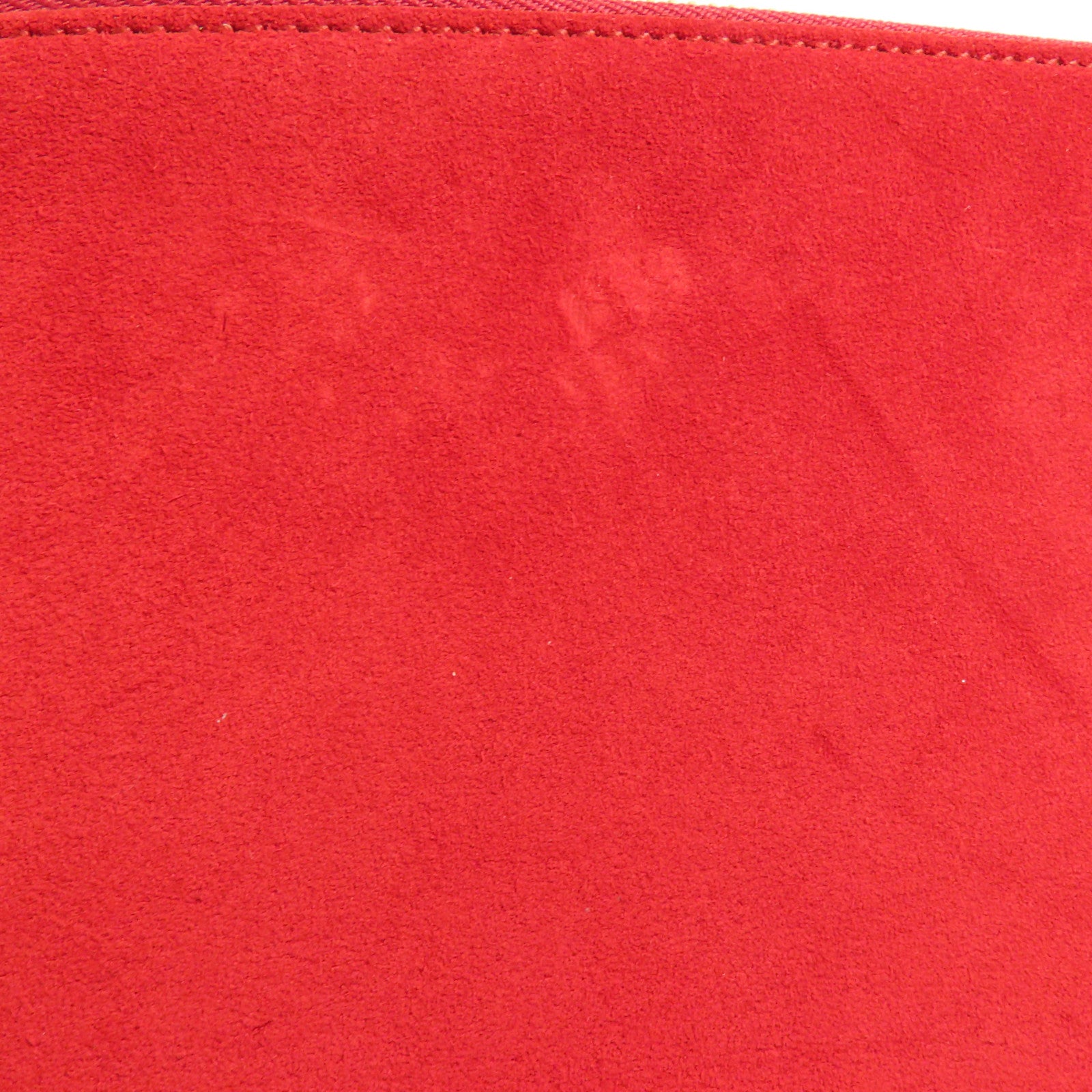 GUCCI 塗層帆布/麂皮皮革Clutch Bag金扣手拿包