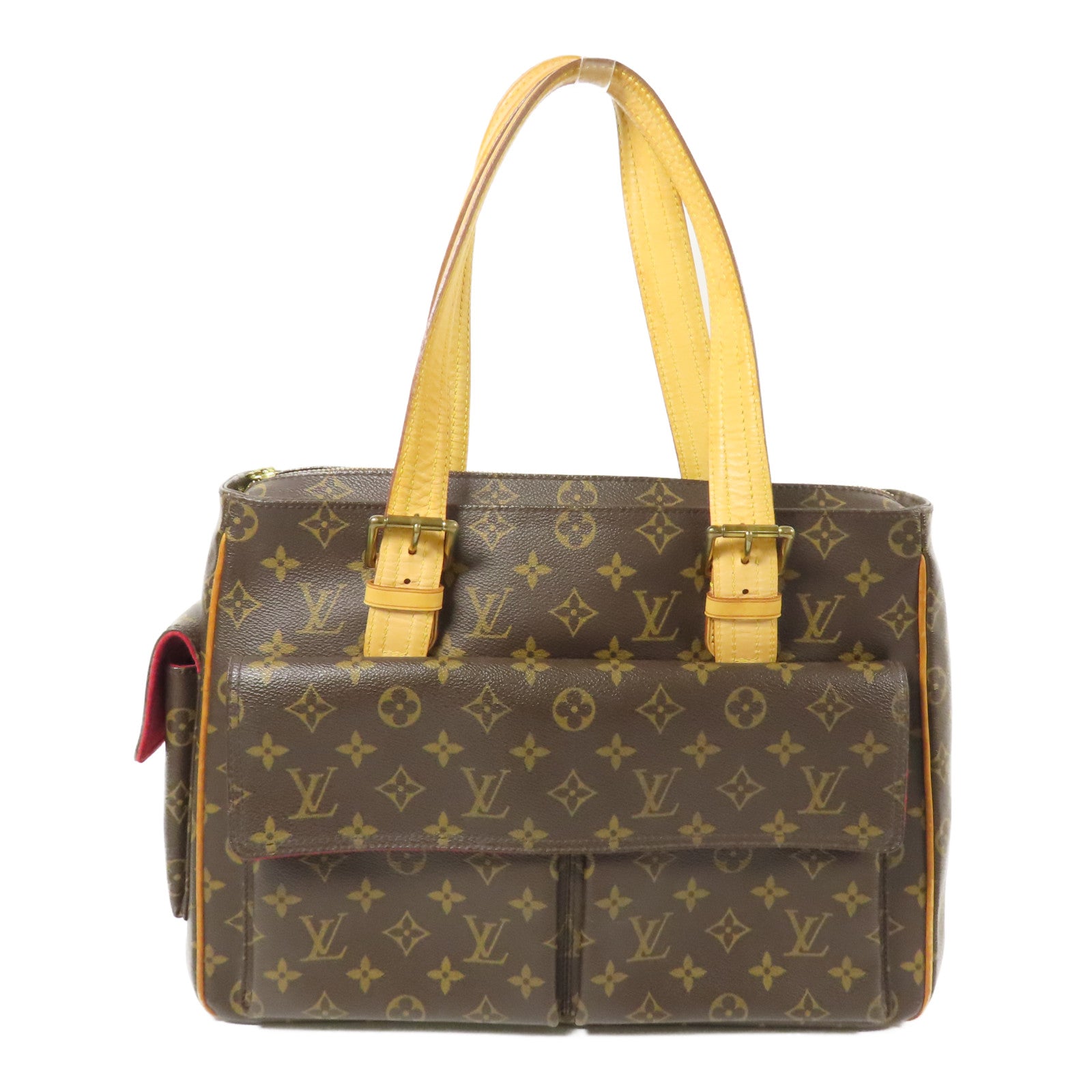 LOUIS VUITTON Monogram Multipli Cite金扣肩背袋