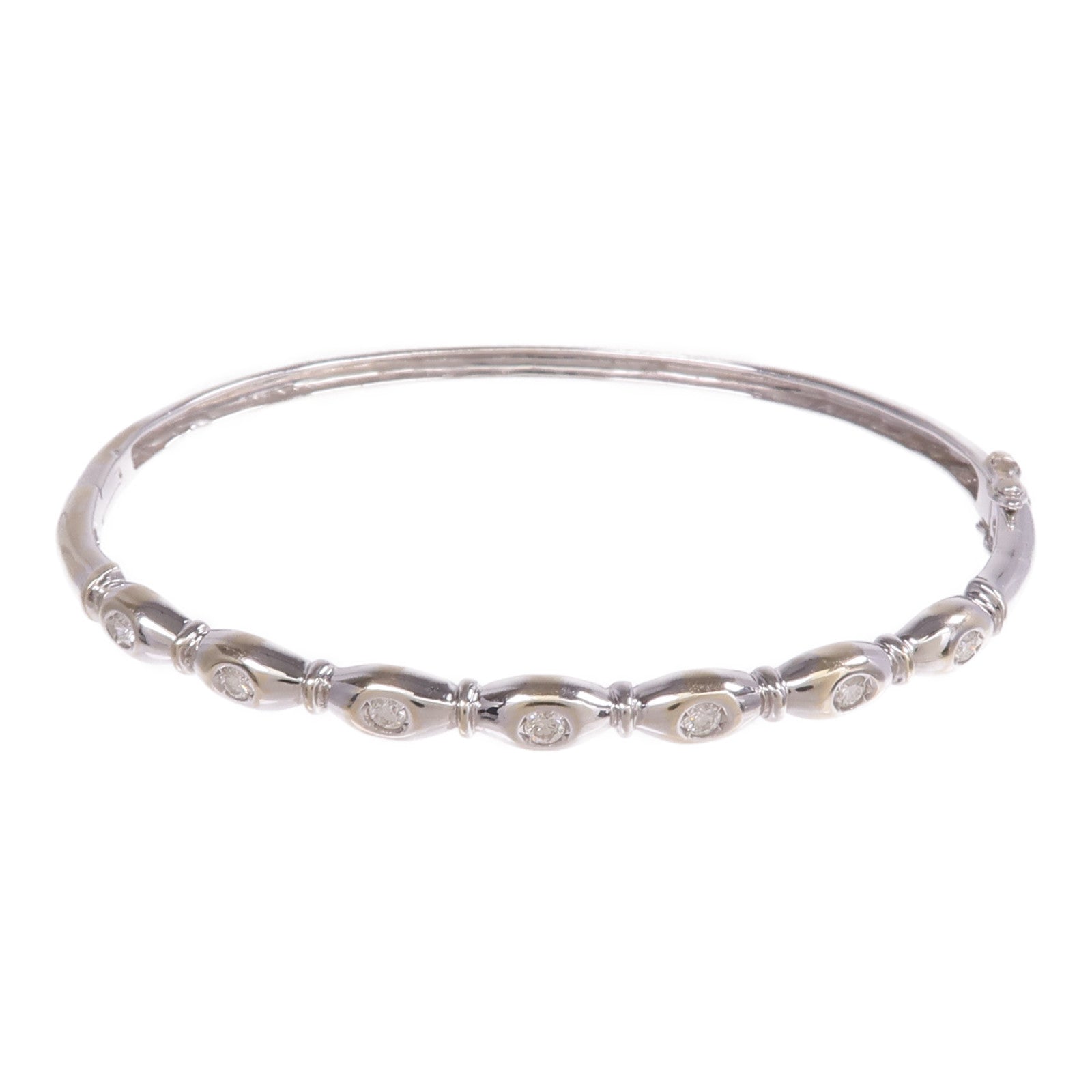 JEWELRY 18K白金Diamond Bracelet鑽石手鐲